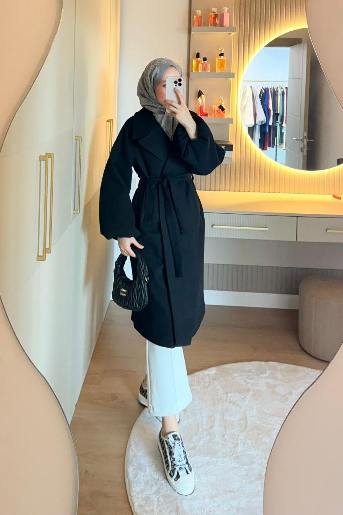 Victoria Balon Kol Kaban Siyah, Fiyatları 