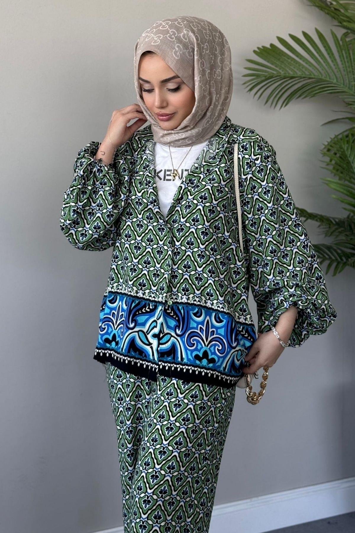 Viral Viskon Takım Yeşil Yeşil, Fiyatları 