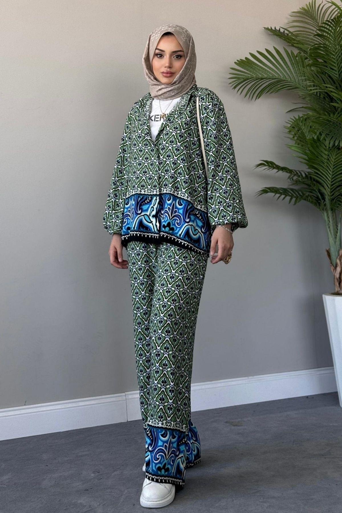 Viral Viskon Takım Yeşil Yeşil, Fiyatları 