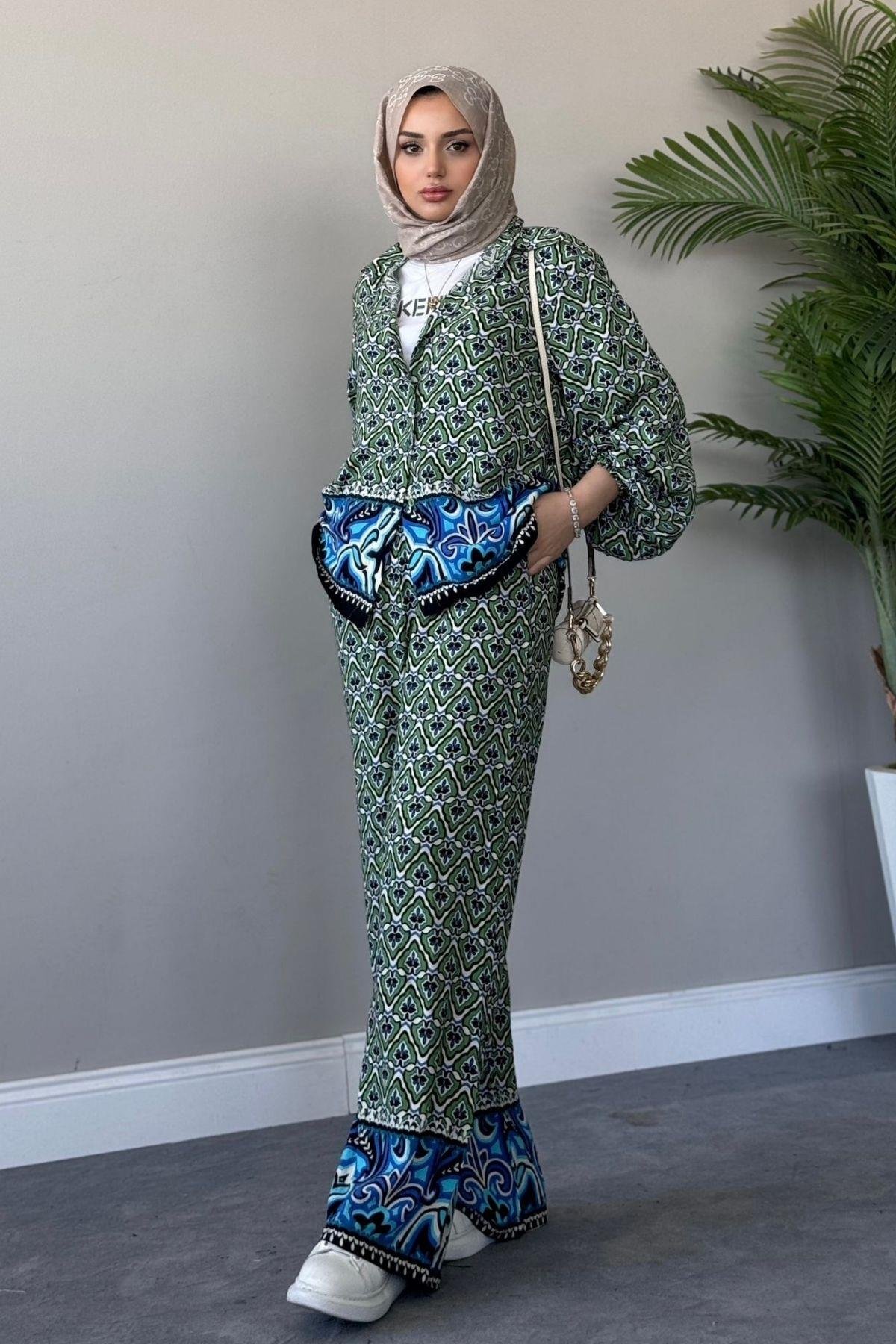 Viral Viskon Takım Yeşil Yeşil, Fiyatları 