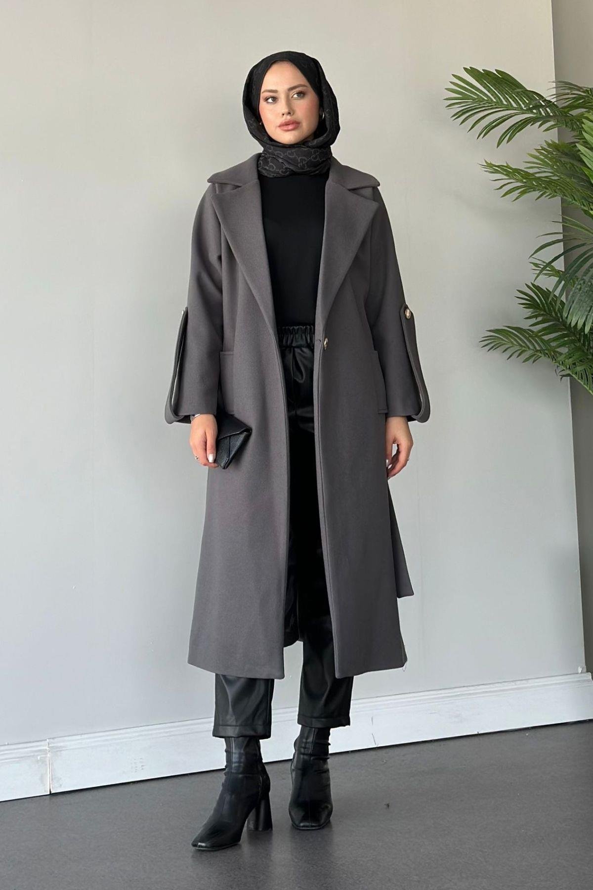 Vişhy Kaşe Kaban Gri, Fiyatları 