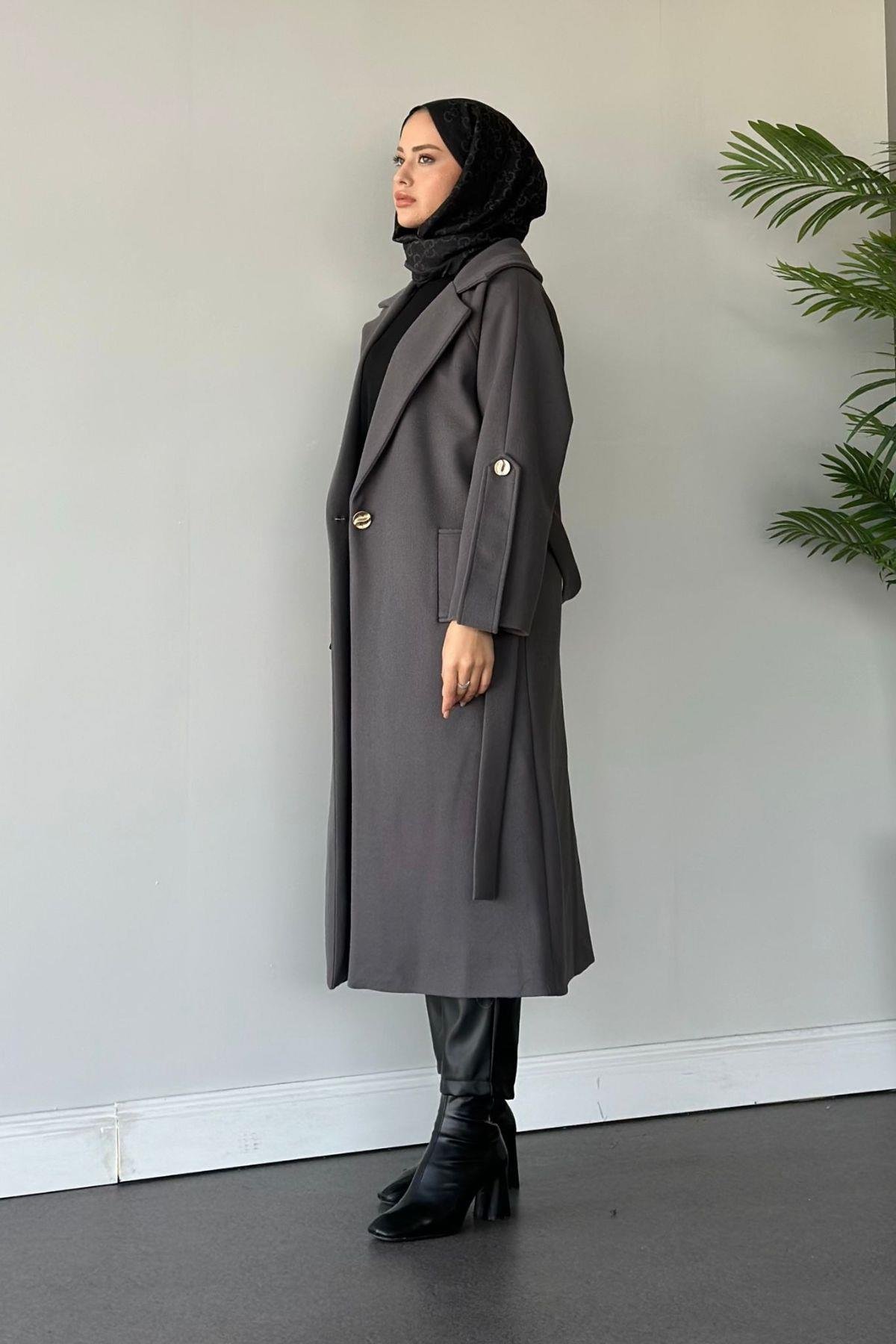 Vişhy Kaşe Kaban Gri, Fiyatları 