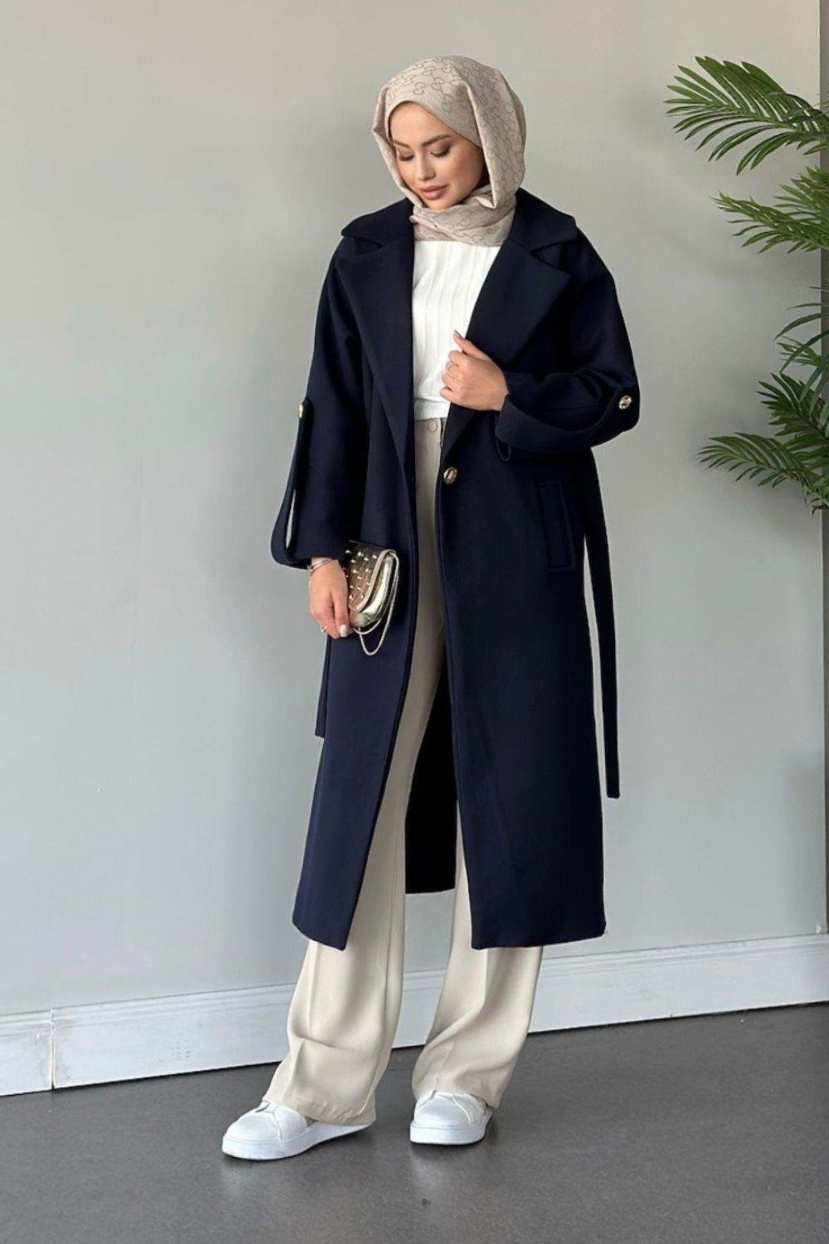 Vişhy Kaşe Kaban Lacivert, Fiyatları 