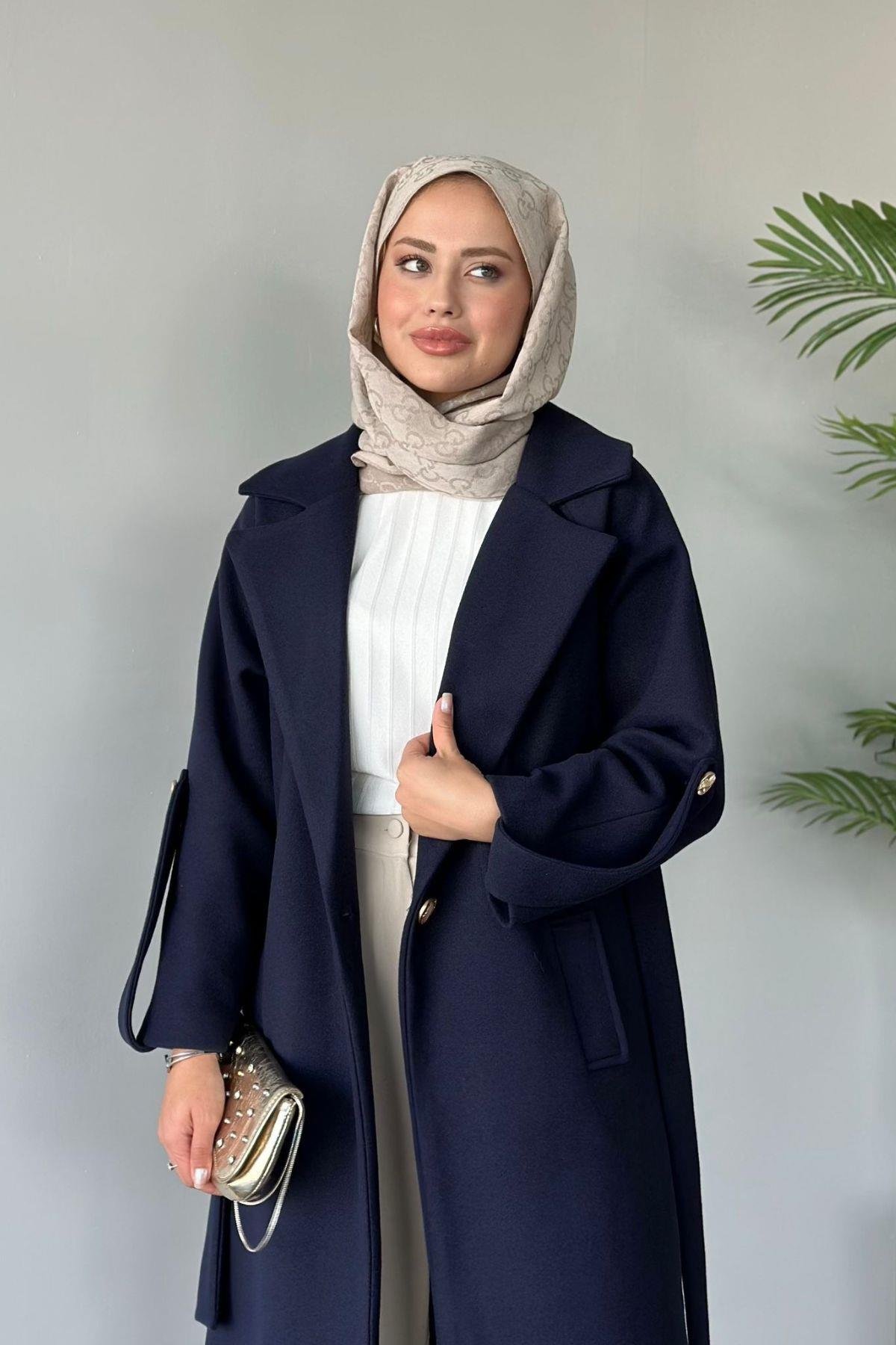 Vişhy Kaşe Kaban Lacivert, Fiyatları 