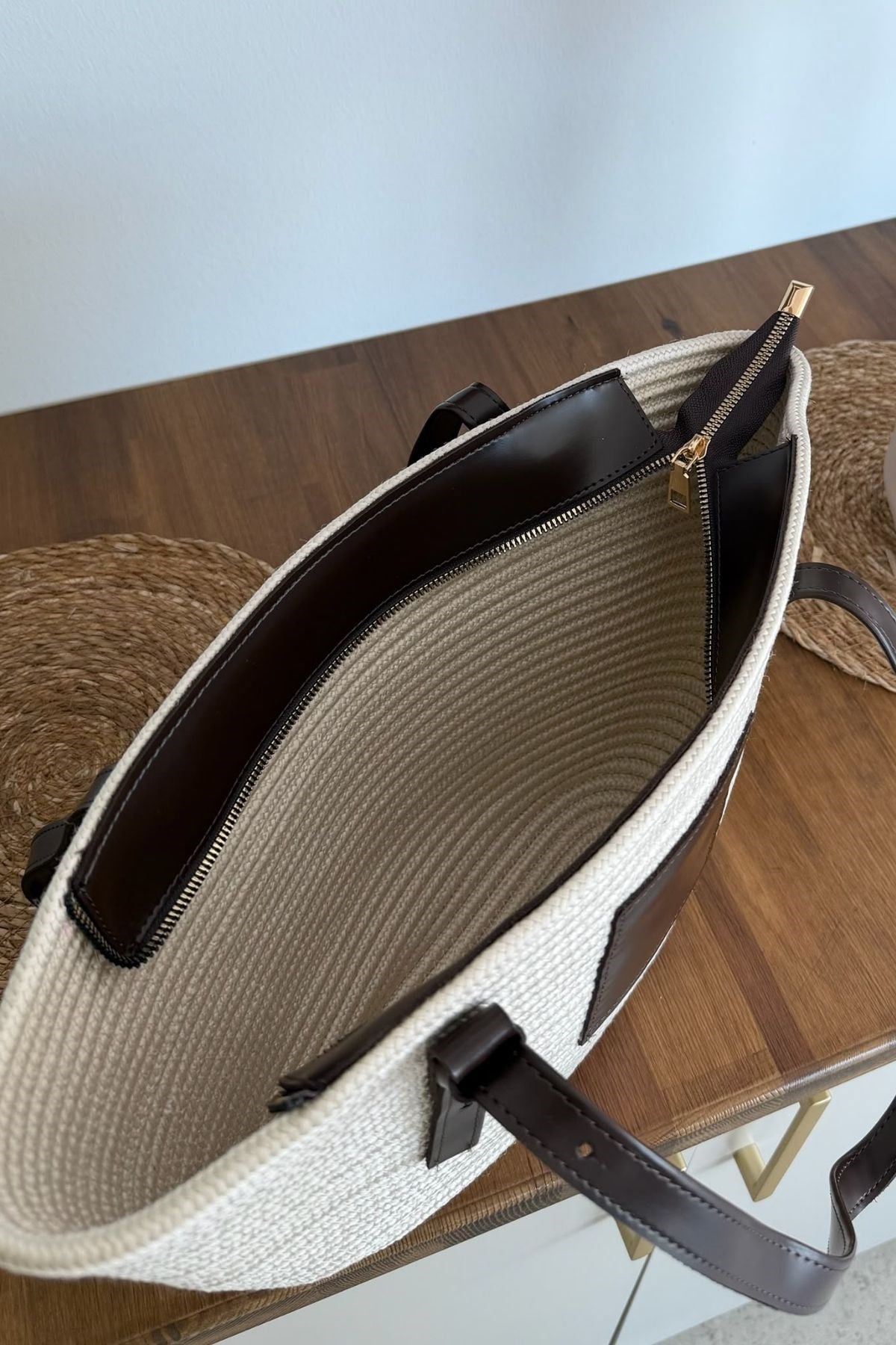 Vittoria Handmade Hasır Çanta Bej, Fiyatları 