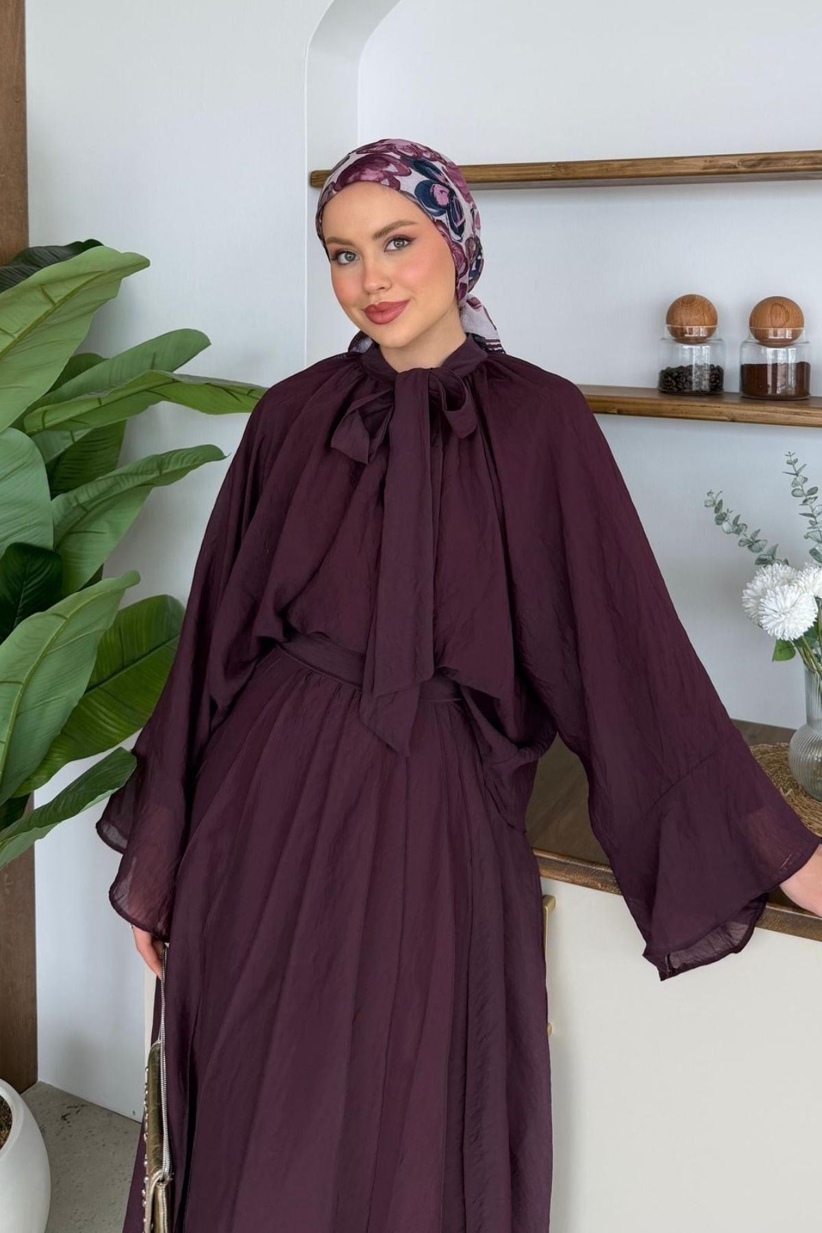 Vuslat Tül Etekli Takım Mürdüm, Fiyatları 