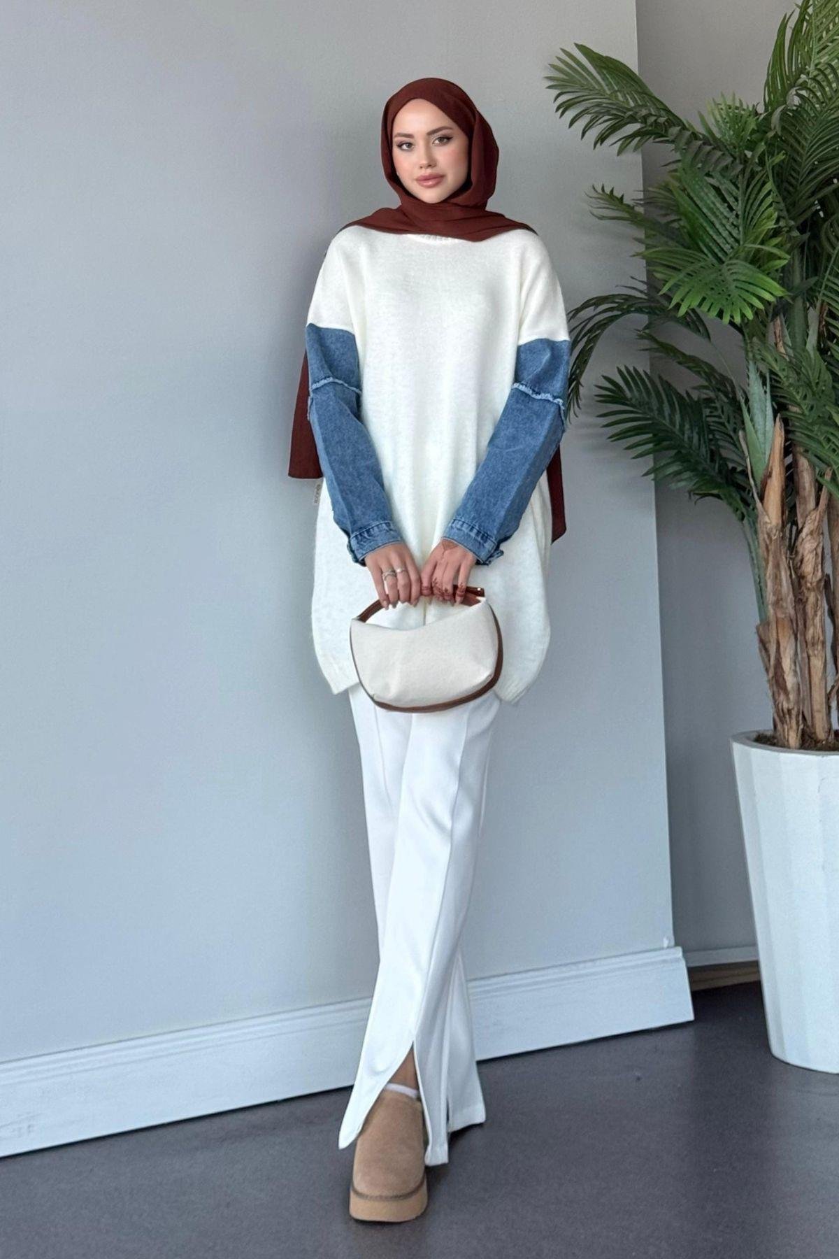 Yamaç Triko Kazak Ekru, Fiyatları 