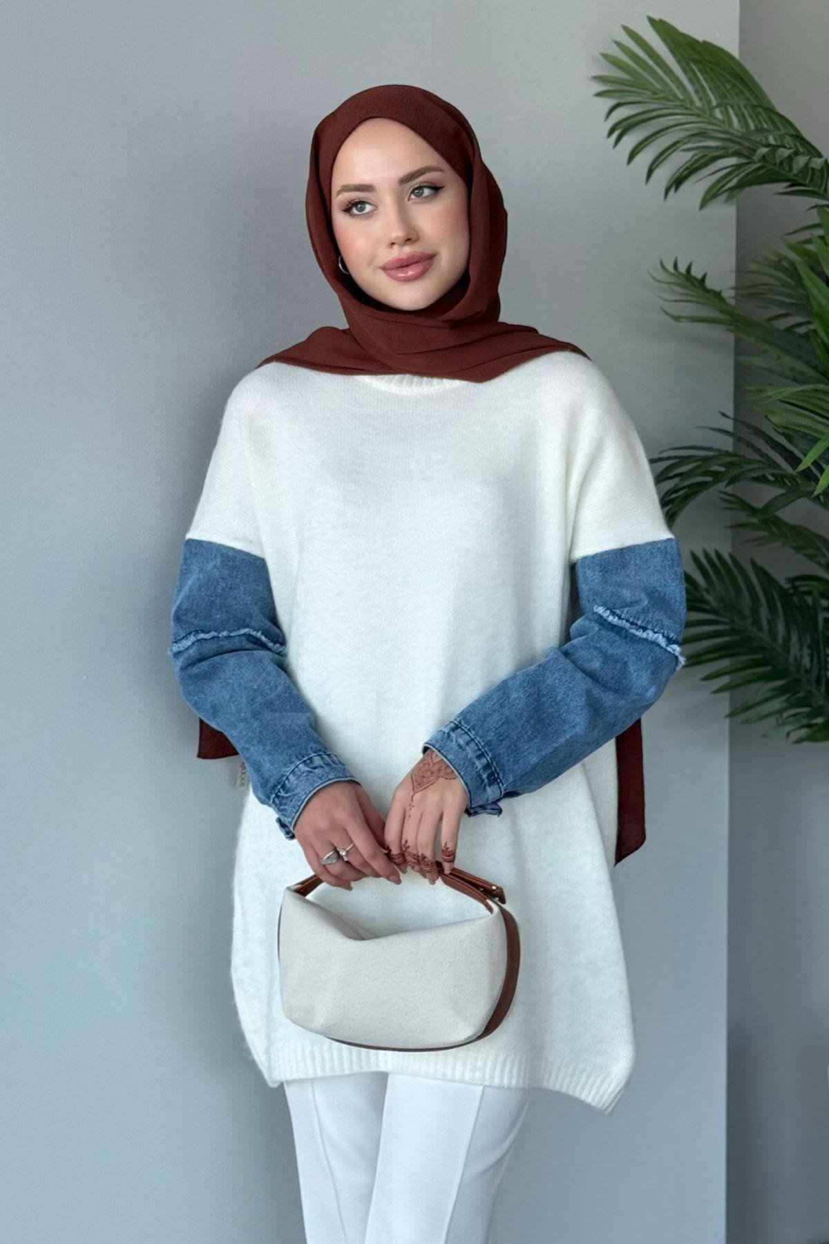 Yamaç Triko Kazak Ekru, Fiyatları 