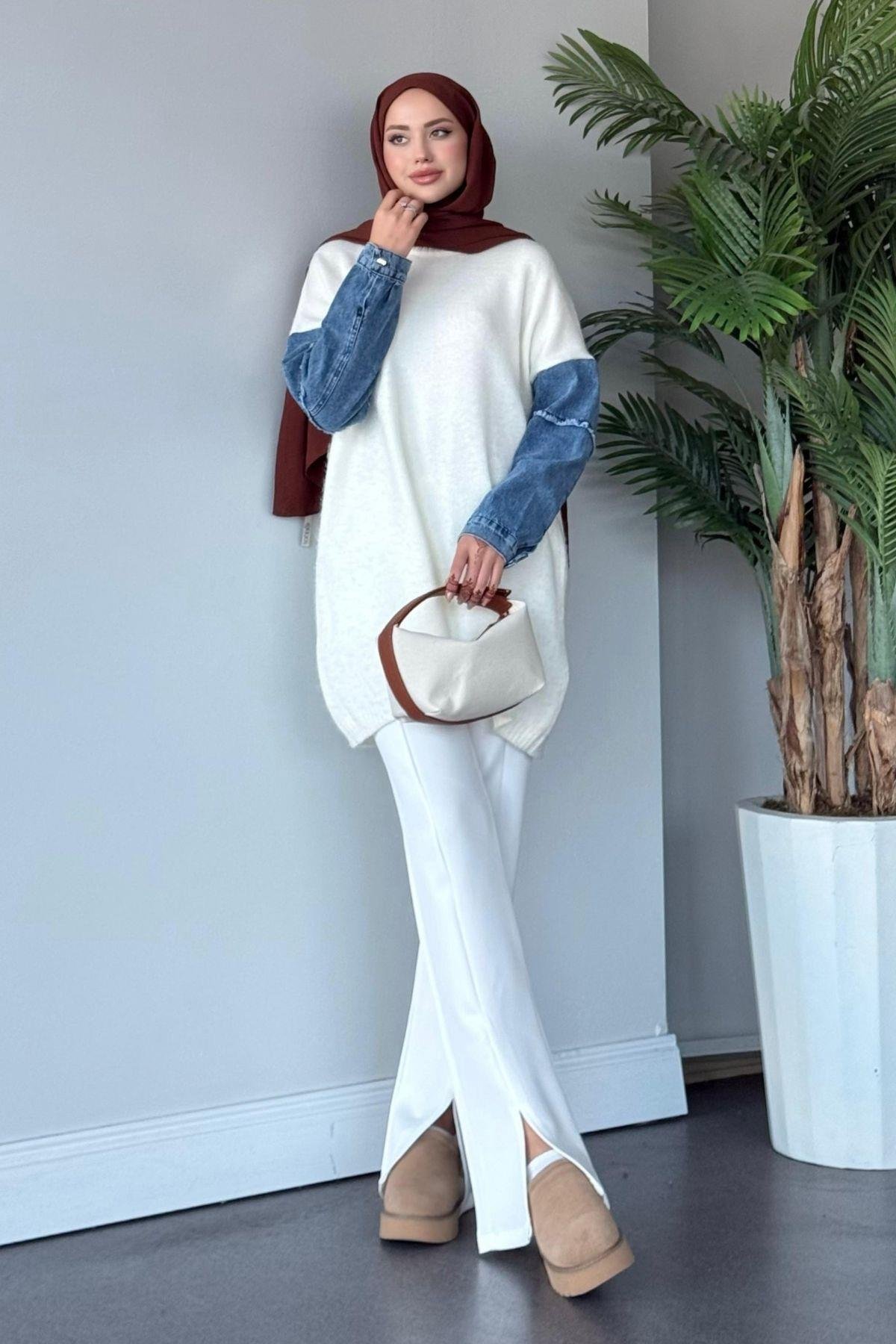 Yamaç Triko Kazak Ekru, Fiyatları 