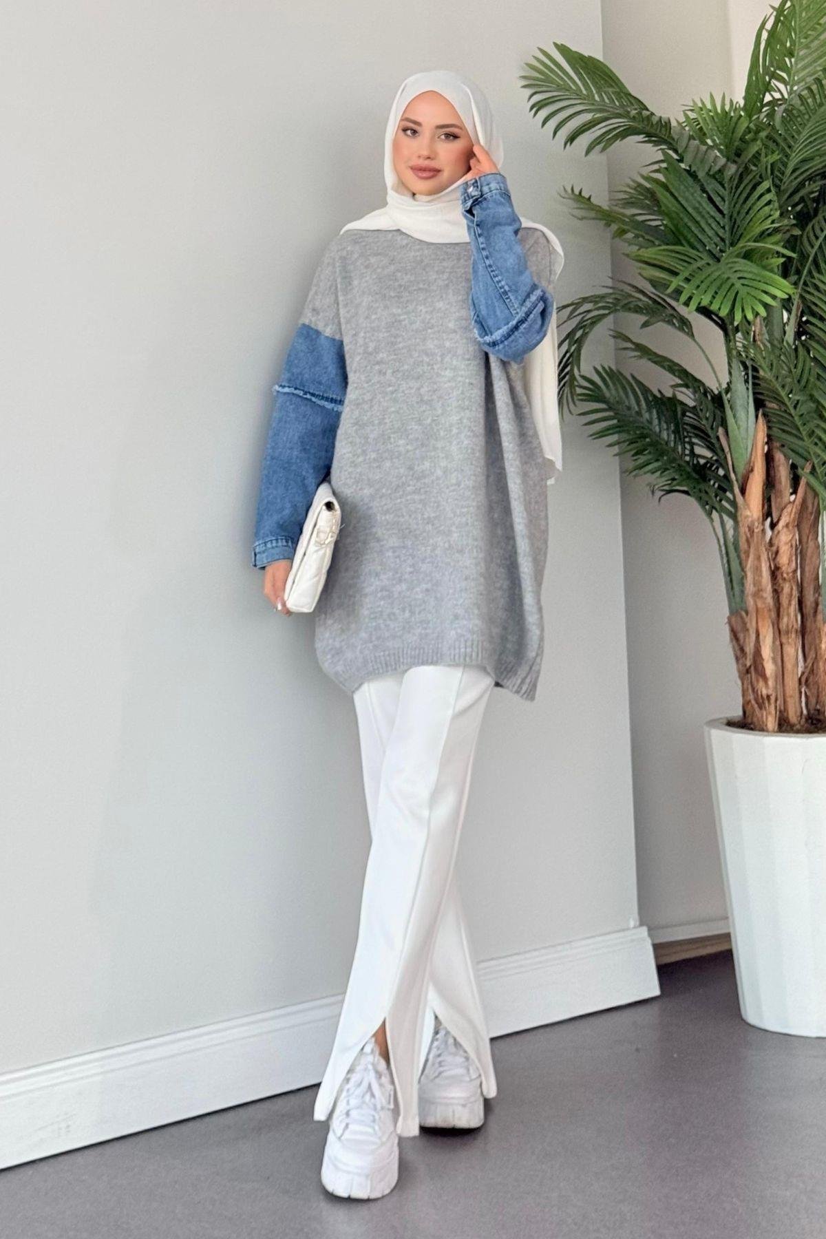 Yamaç Triko Kazak Gri, Fiyatları 