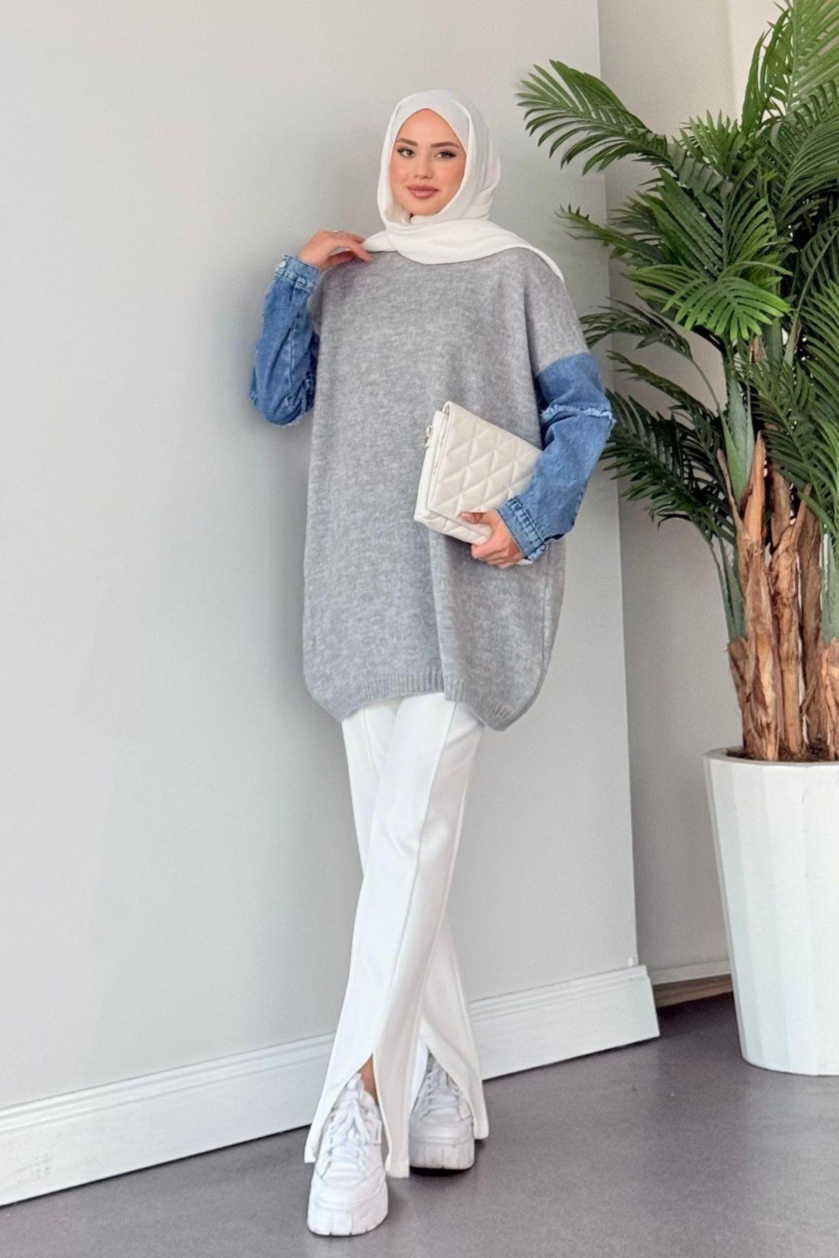 Yamaç Triko Kazak Gri, Fiyatları 