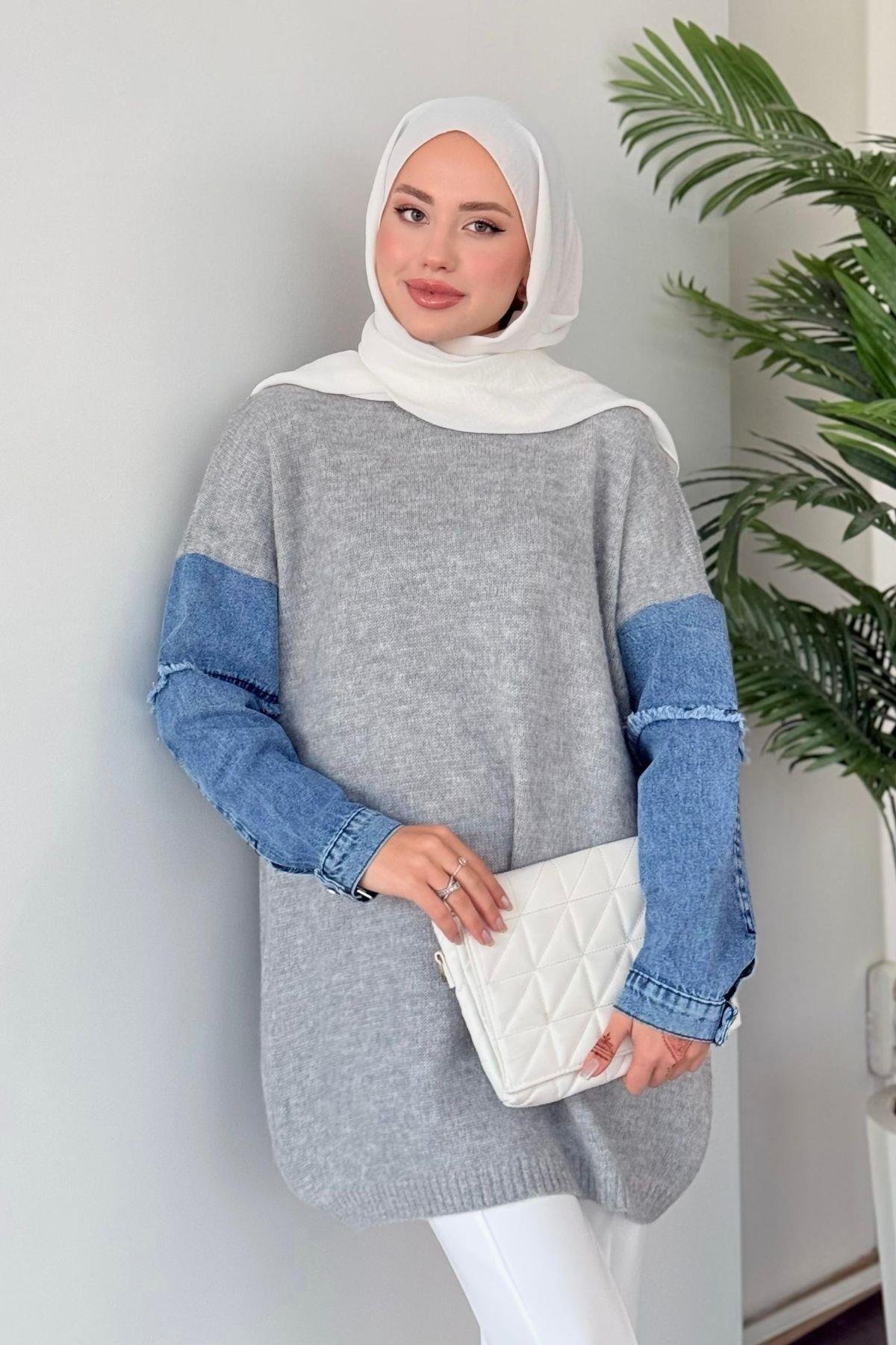 Yamaç Triko Kazak Gri, Fiyatları 