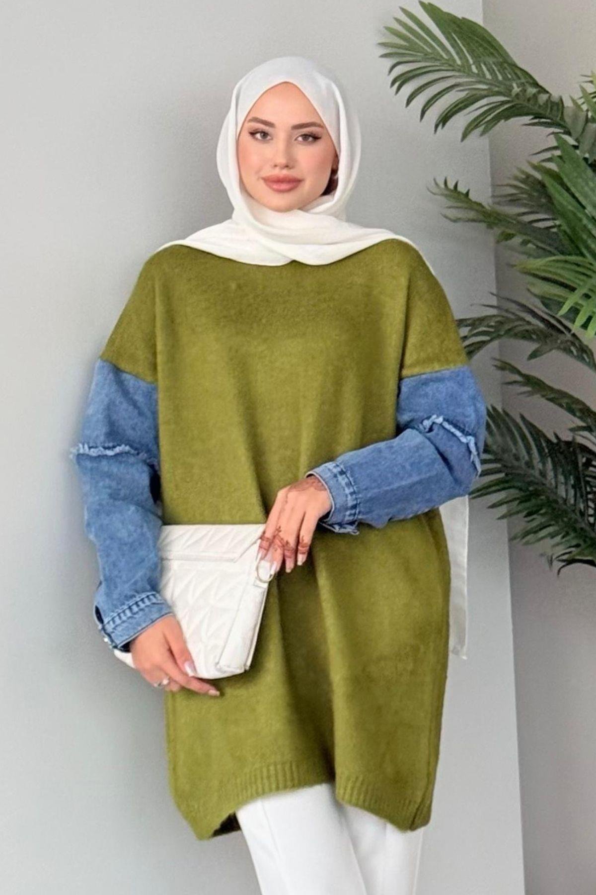 Yamaç Triko Kazak Yağyeşili, Fiyatları 