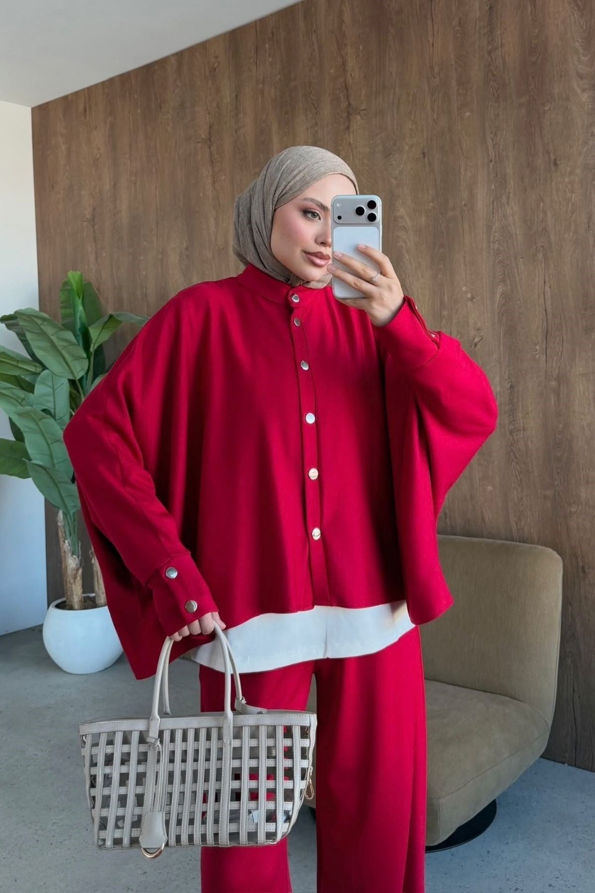 Yaprak Yarasa İkili Takım Kırmızı, Fiyatları 