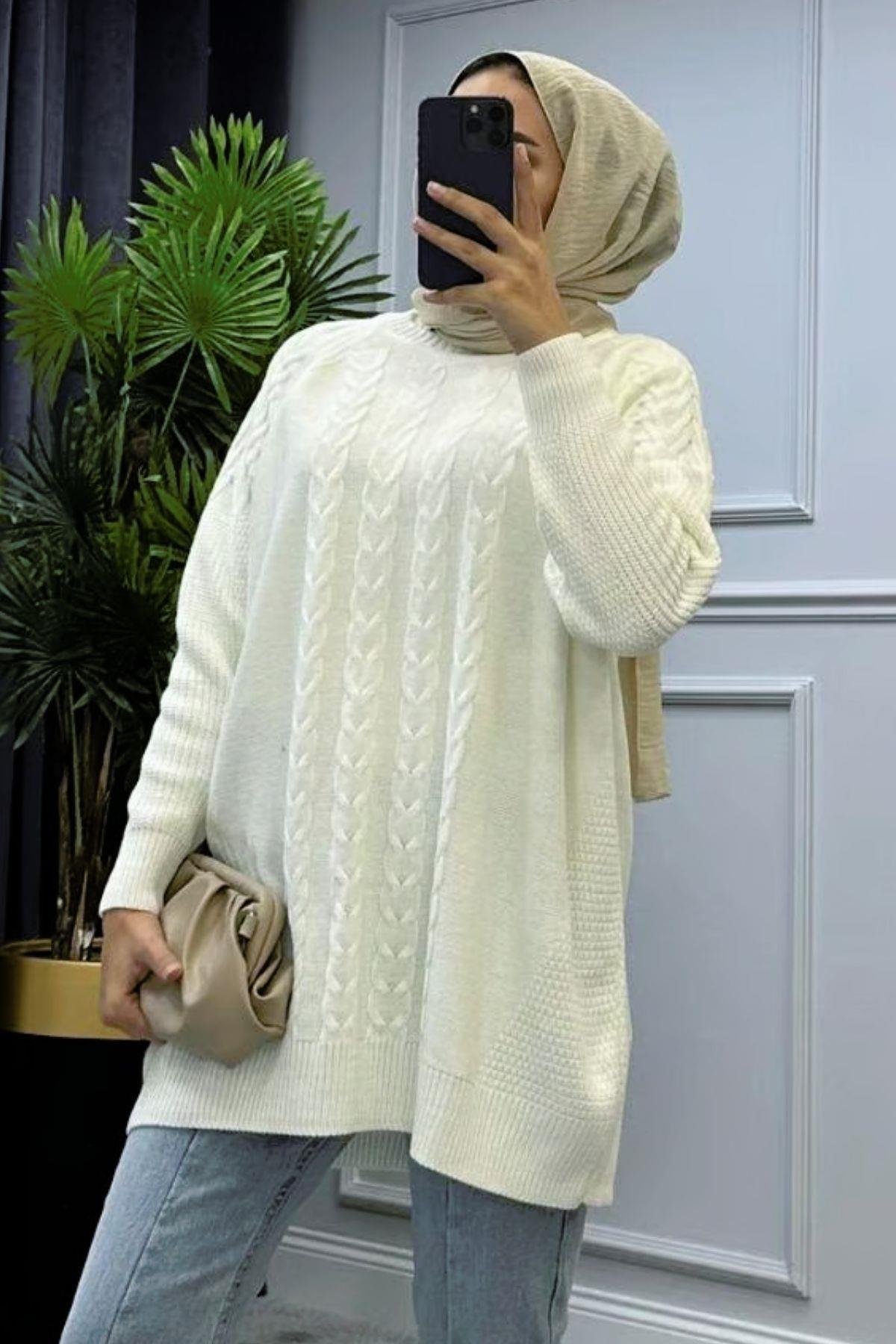 Yarı Örgü Kazak Ekru, Fiyatları 