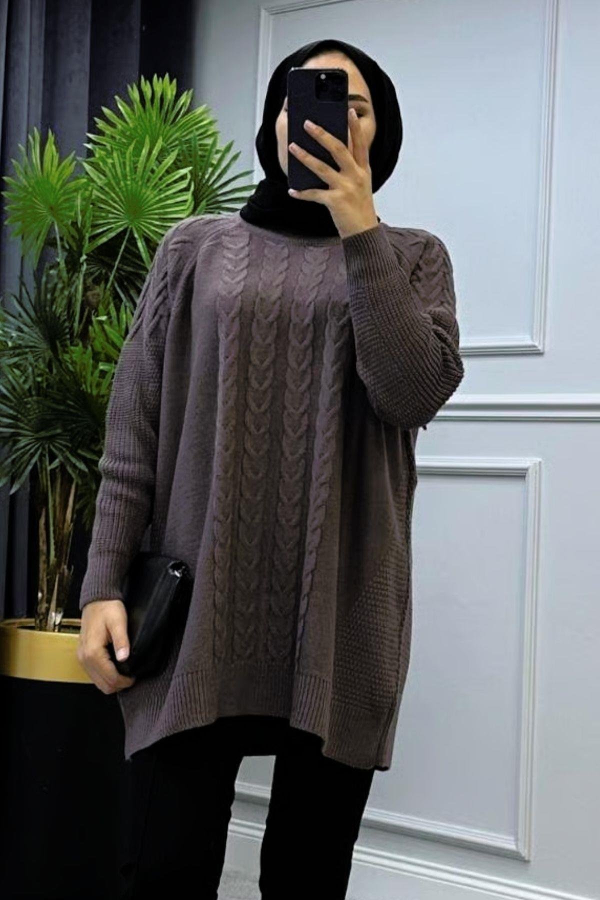 Yarı Örgü Kazak Mürdüm, Fiyatları 