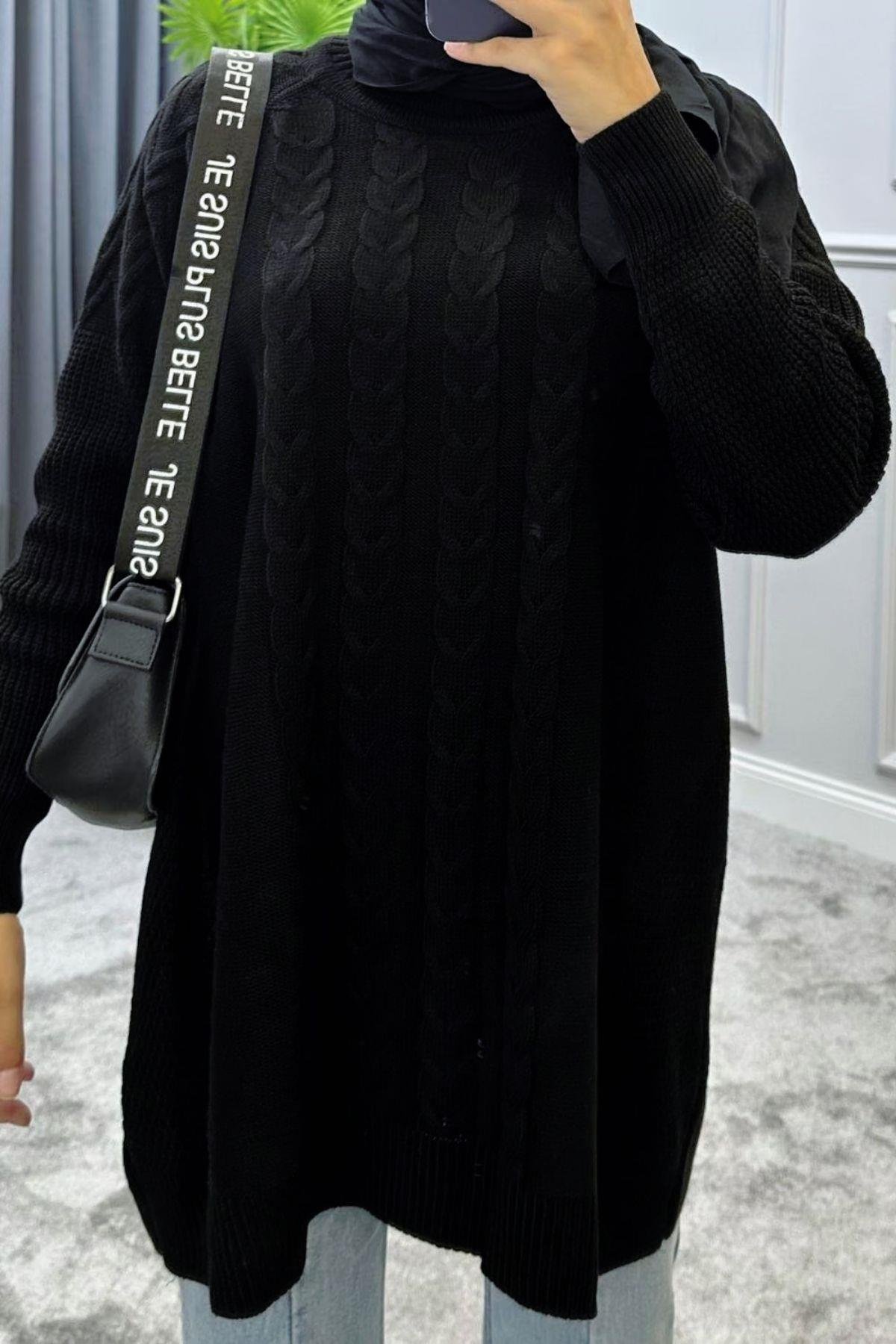 Yarı Örgü Kazak Siyah, Fiyatları 