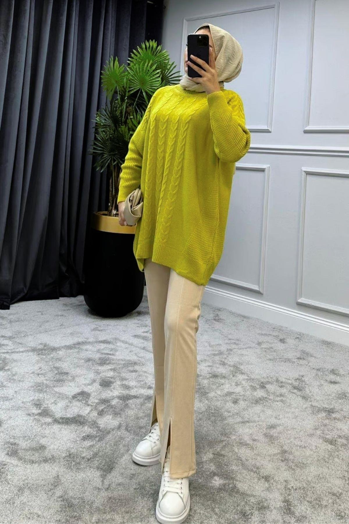 Yarı Örgü Kazak Yağyeşili, Fiyatları 