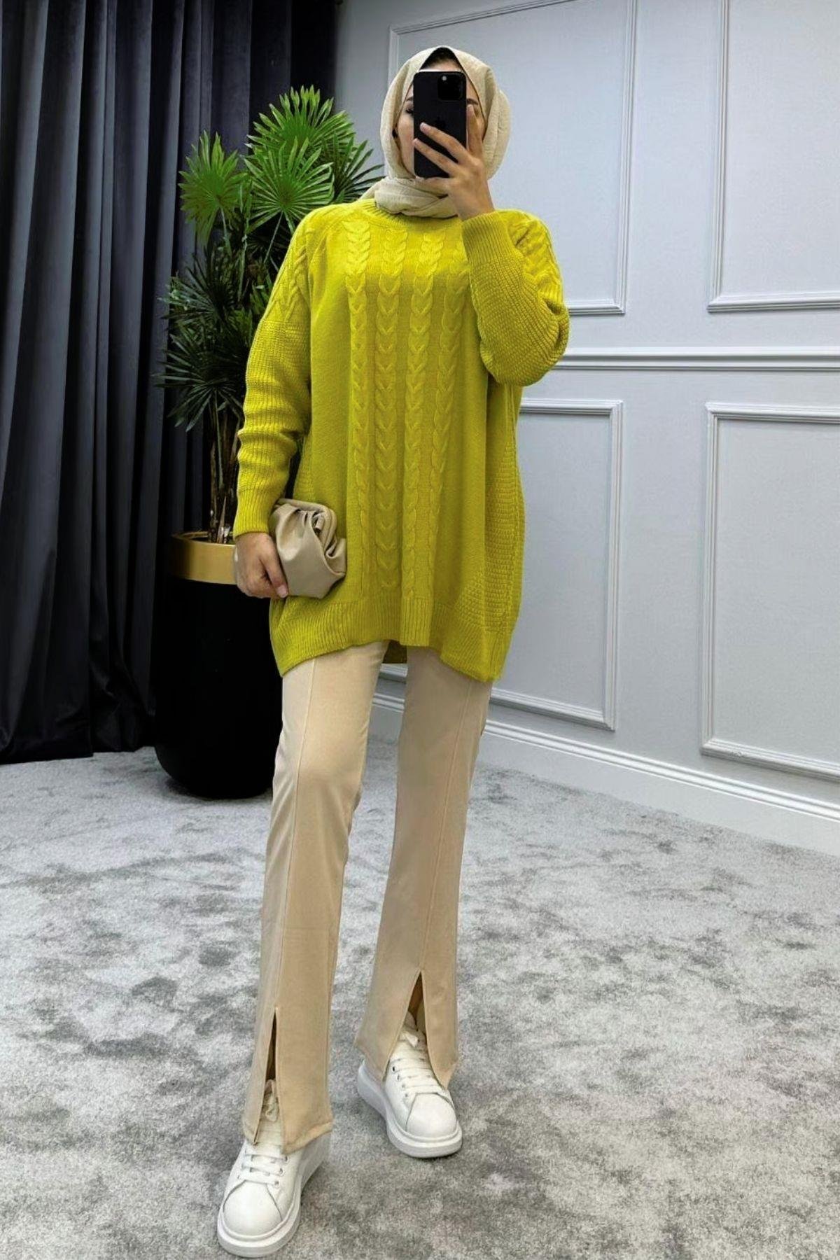 Yarı Örgü Kazak Yağyeşili, Fiyatları 