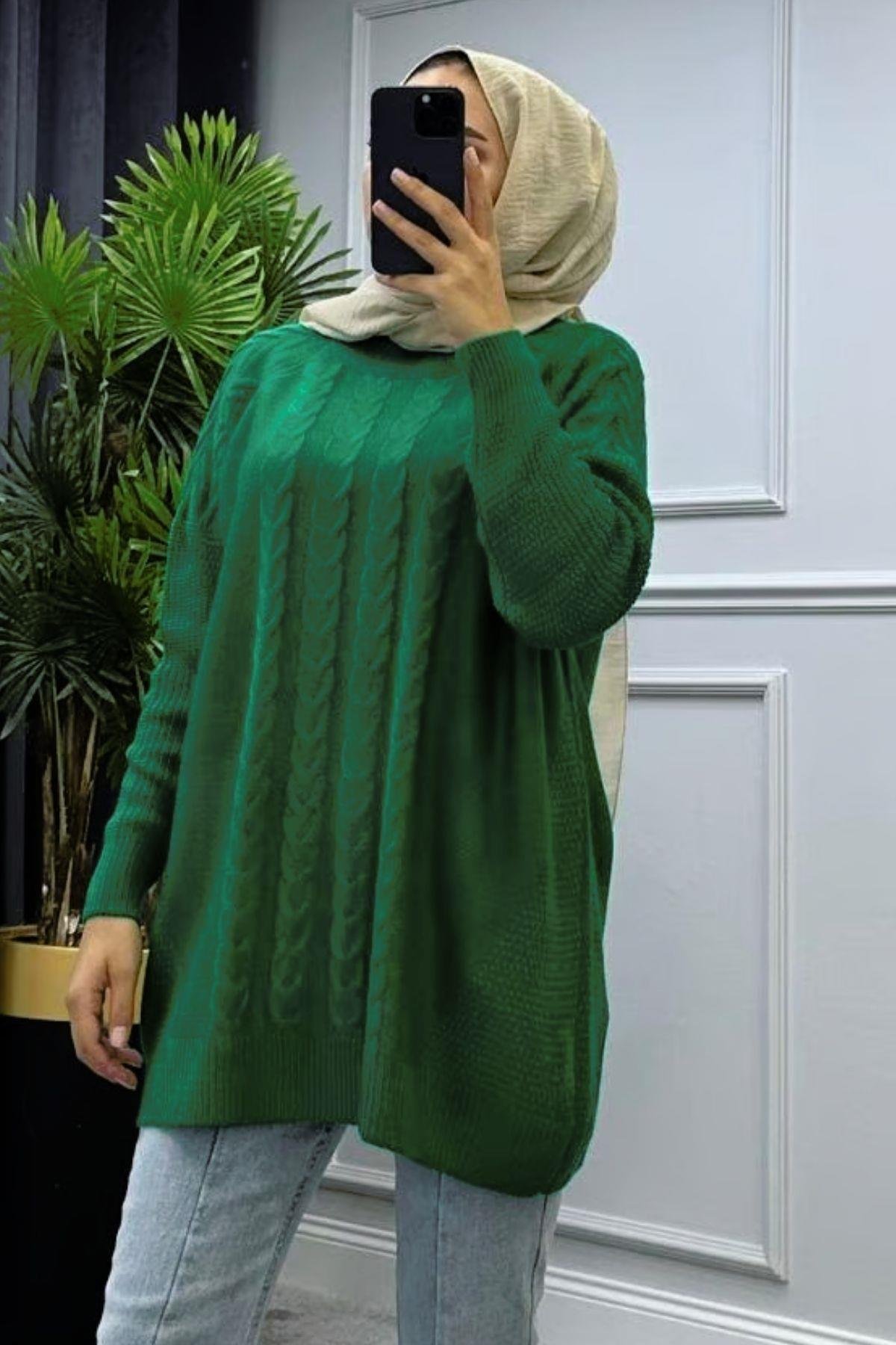 Yarı Örgü Kazak Yeşil, Fiyatları 