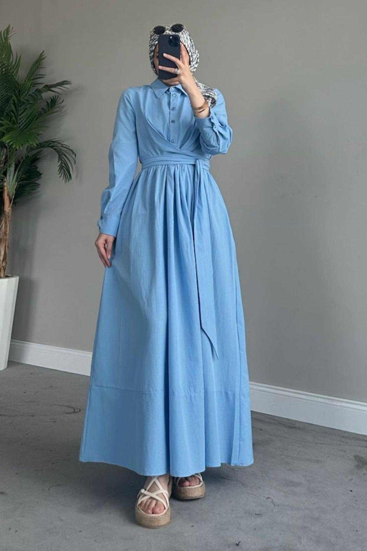 Zarif Bağlamalı Elbise Bebemavi, Fiyatları 