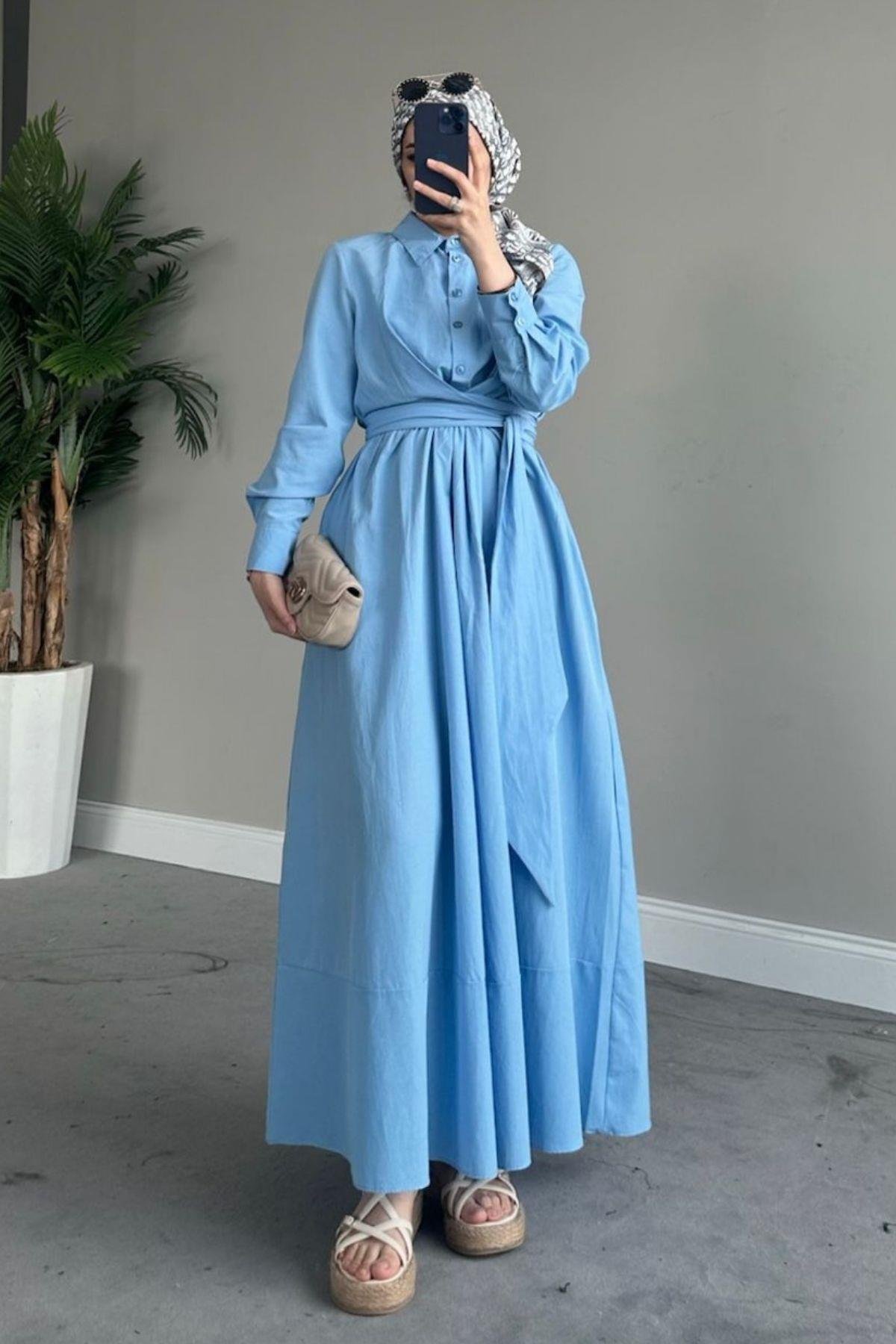 Zarif Bağlamalı Elbise Bebemavi, Fiyatları 