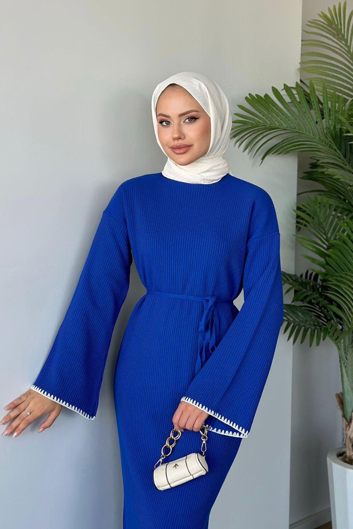 Zeynep Triko Elbise Saks, Fiyatları 