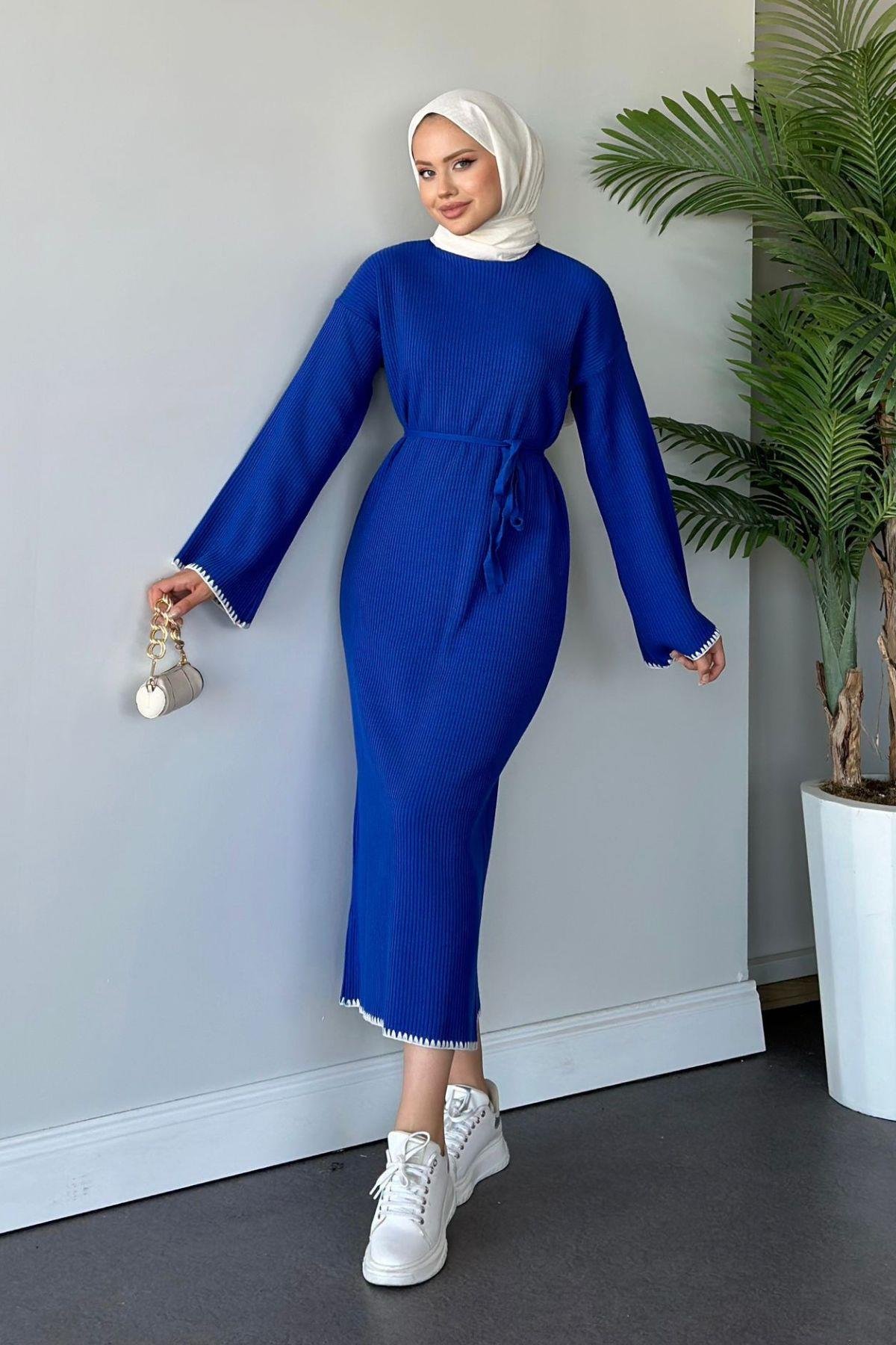 Zeynep Triko Elbise Saks, Fiyatları 