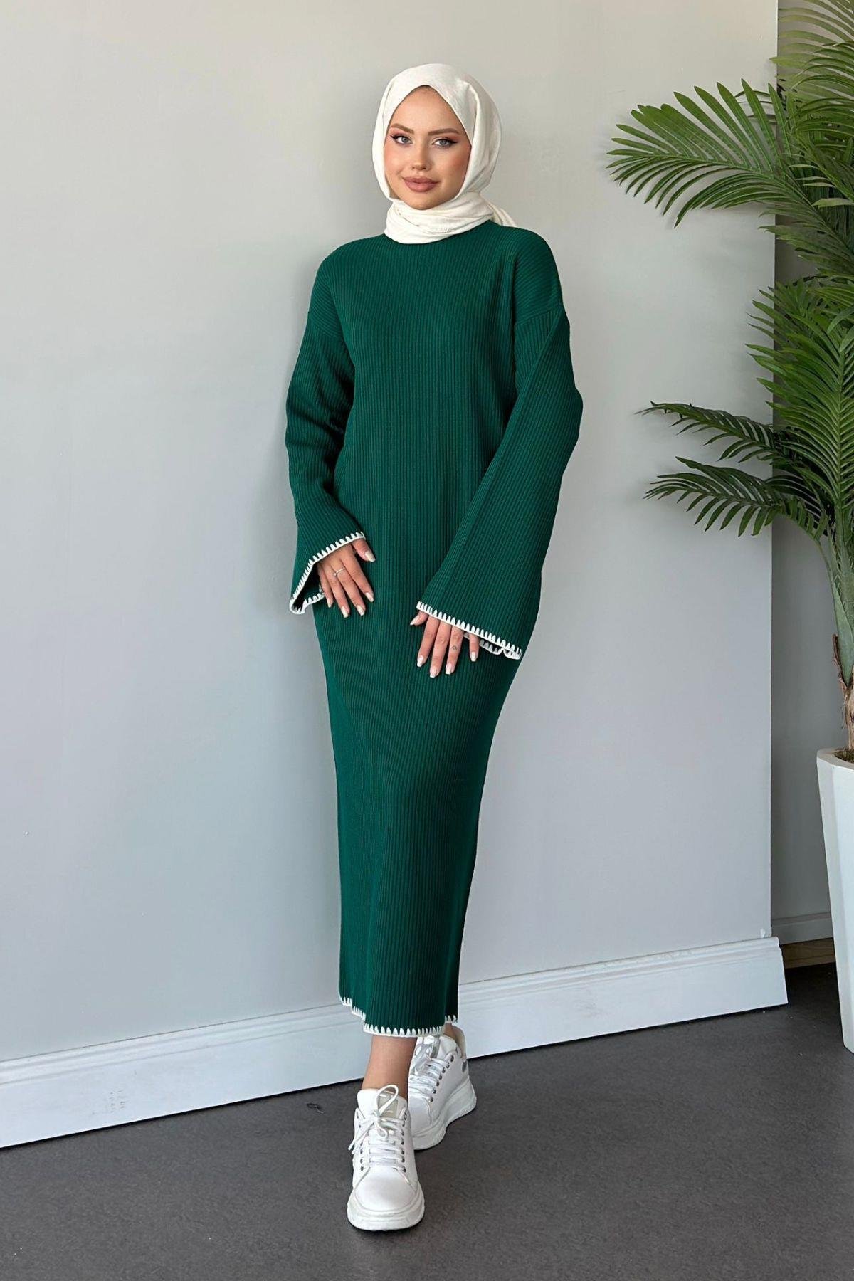 Zeynep Triko Elbise Zümrüt, Fiyatları 