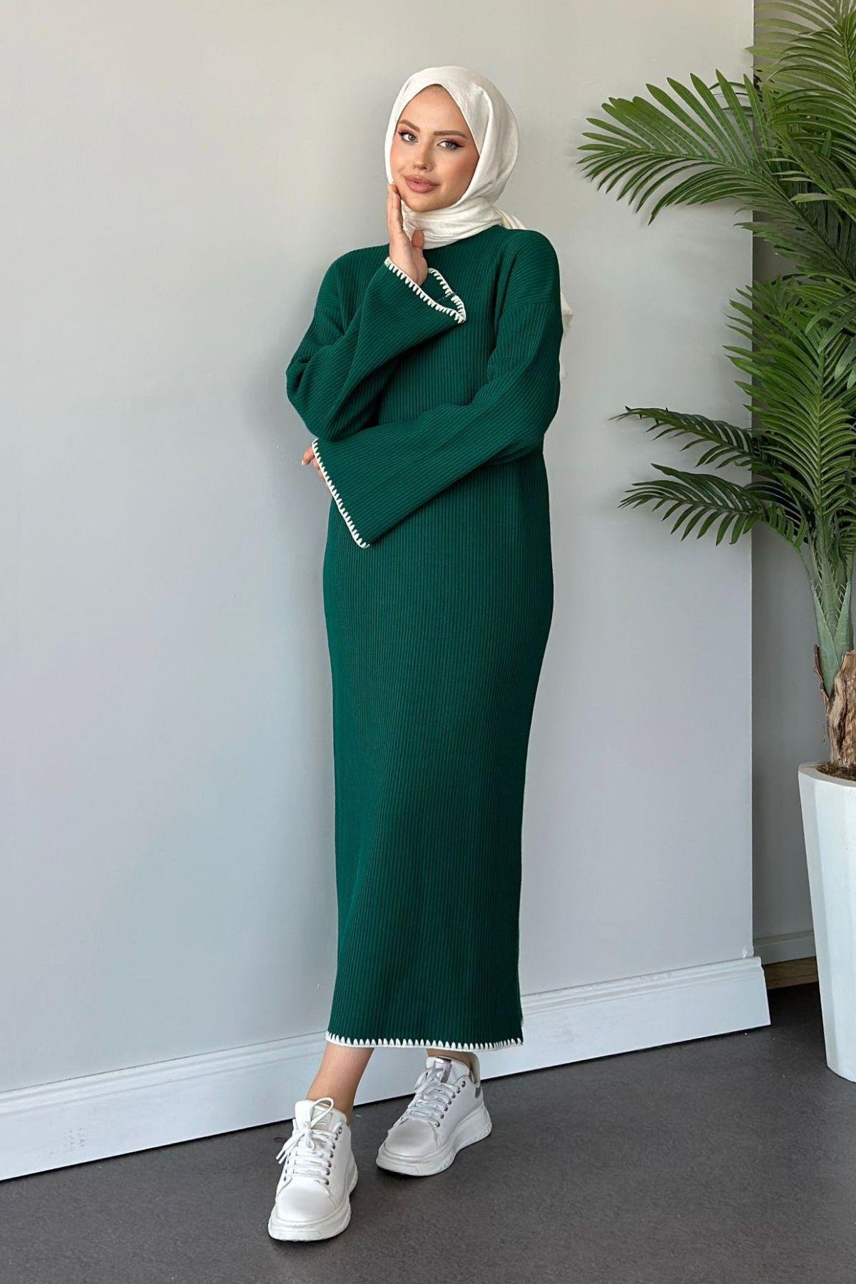 Zeynep Triko Elbise Zümrüt, Fiyatları 