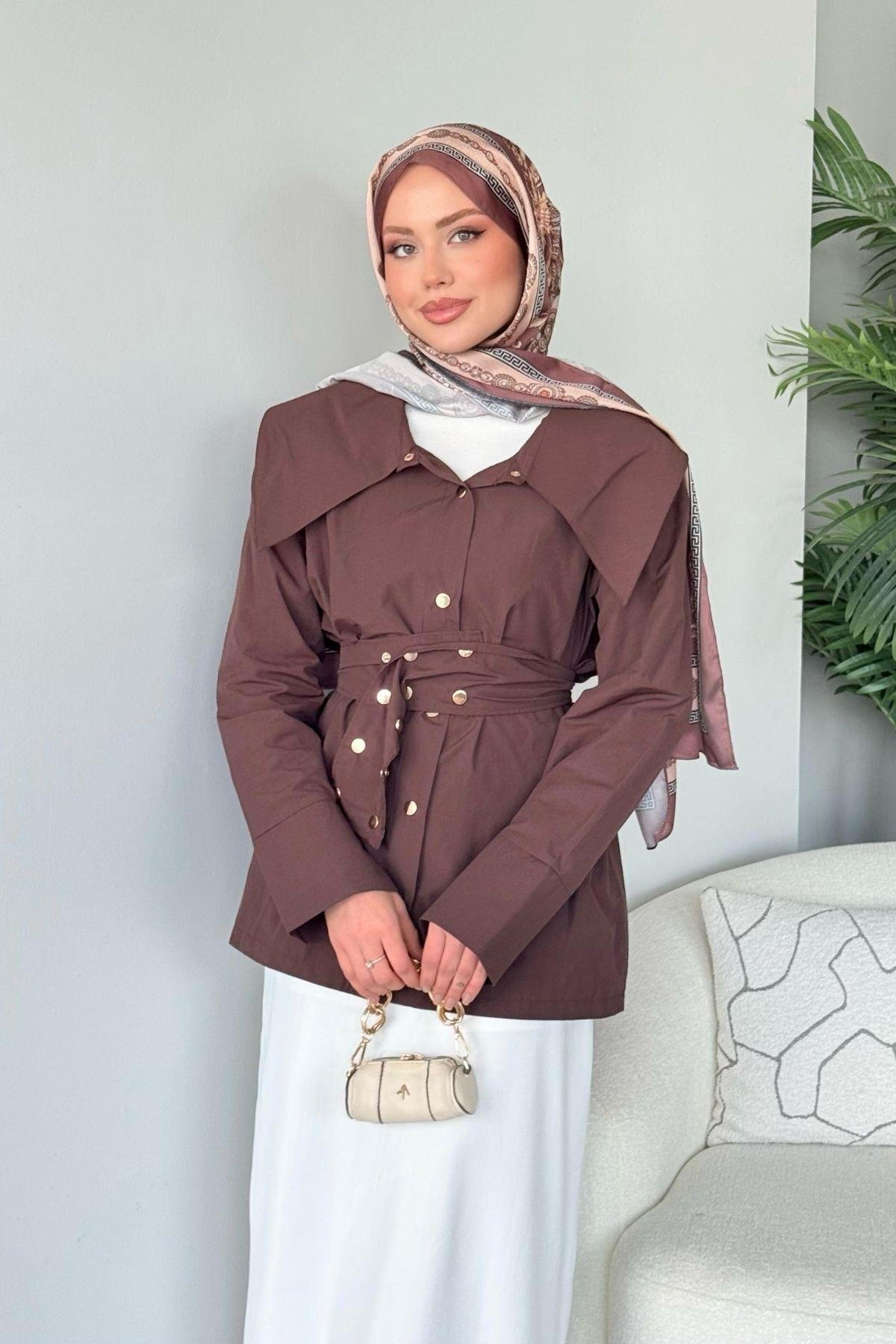 Zımbalı Gömlek Kahve, Fiyatları 