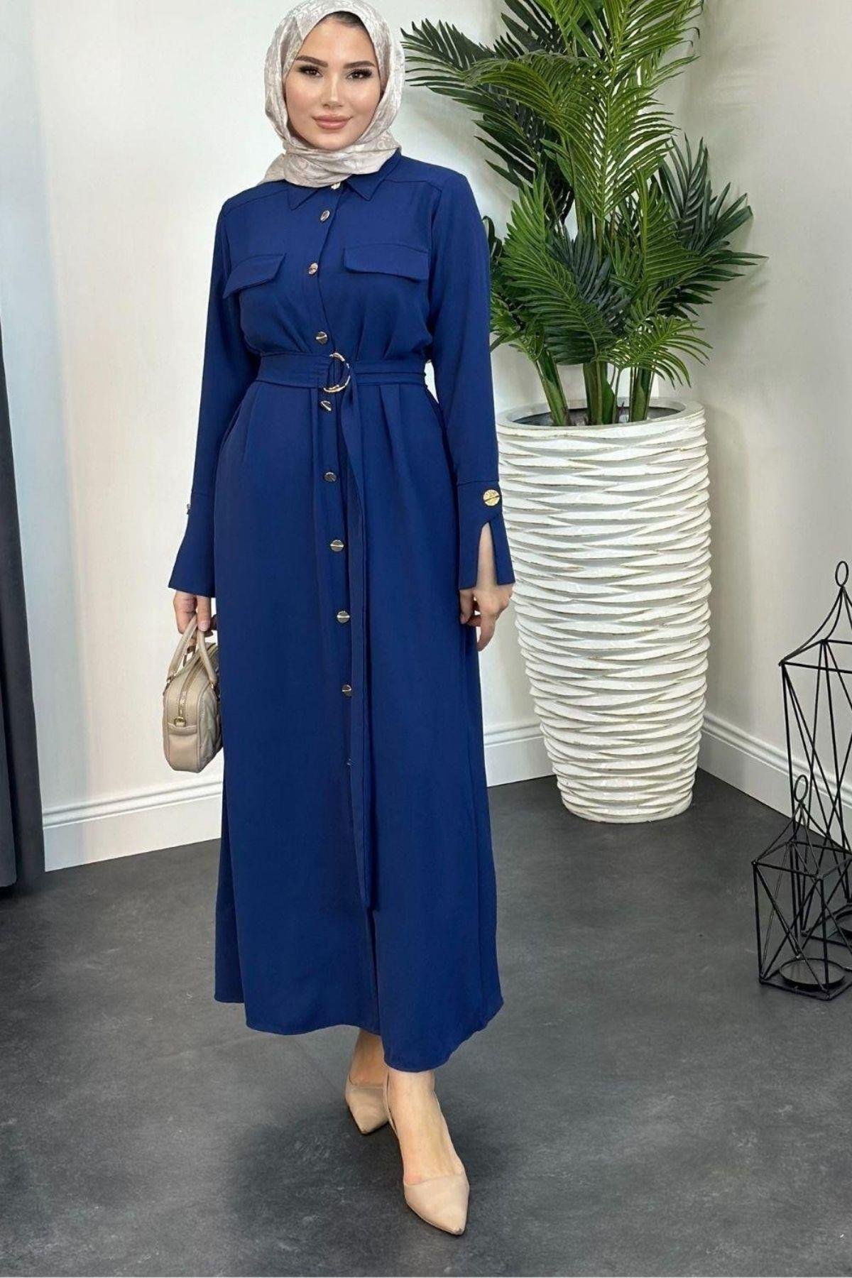 Zinnur Elbise Lacivert, Fiyatları 