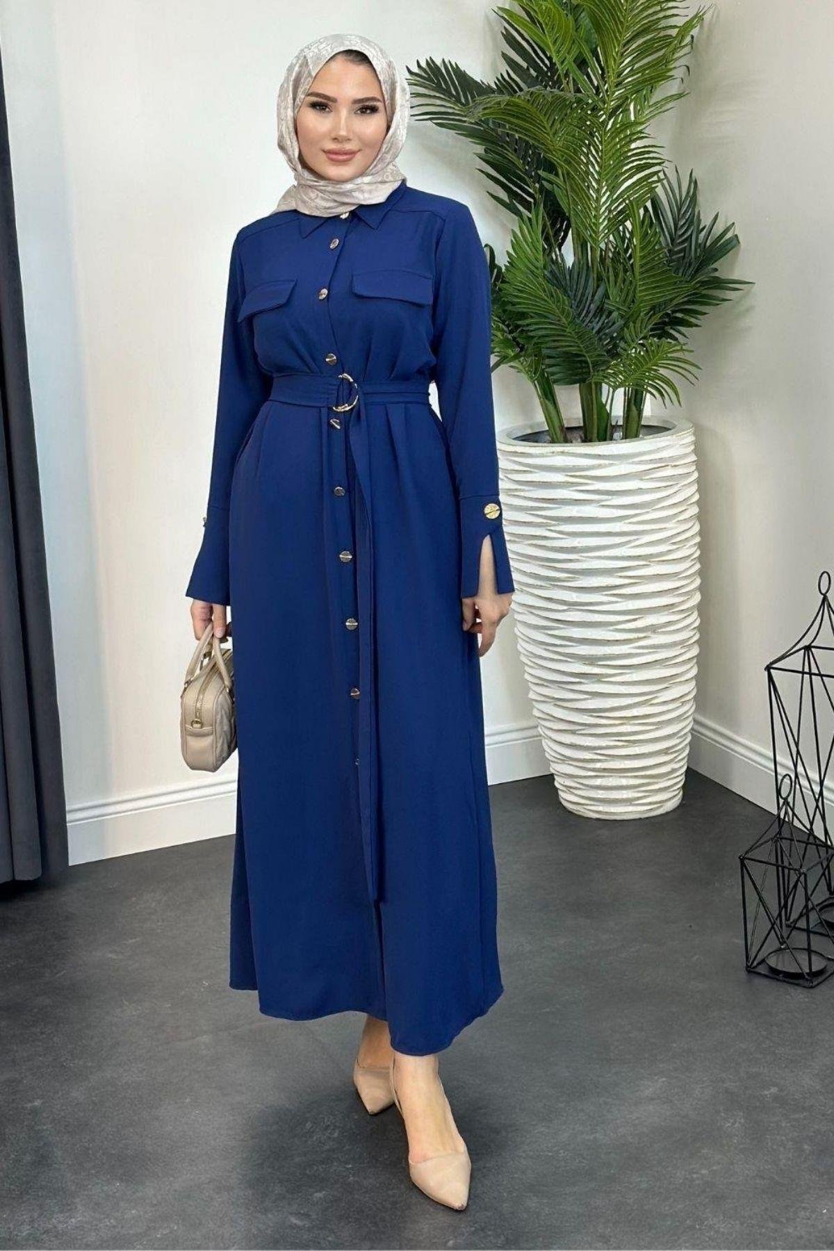 Zinnur Elbise Lacivert, Fiyatları 