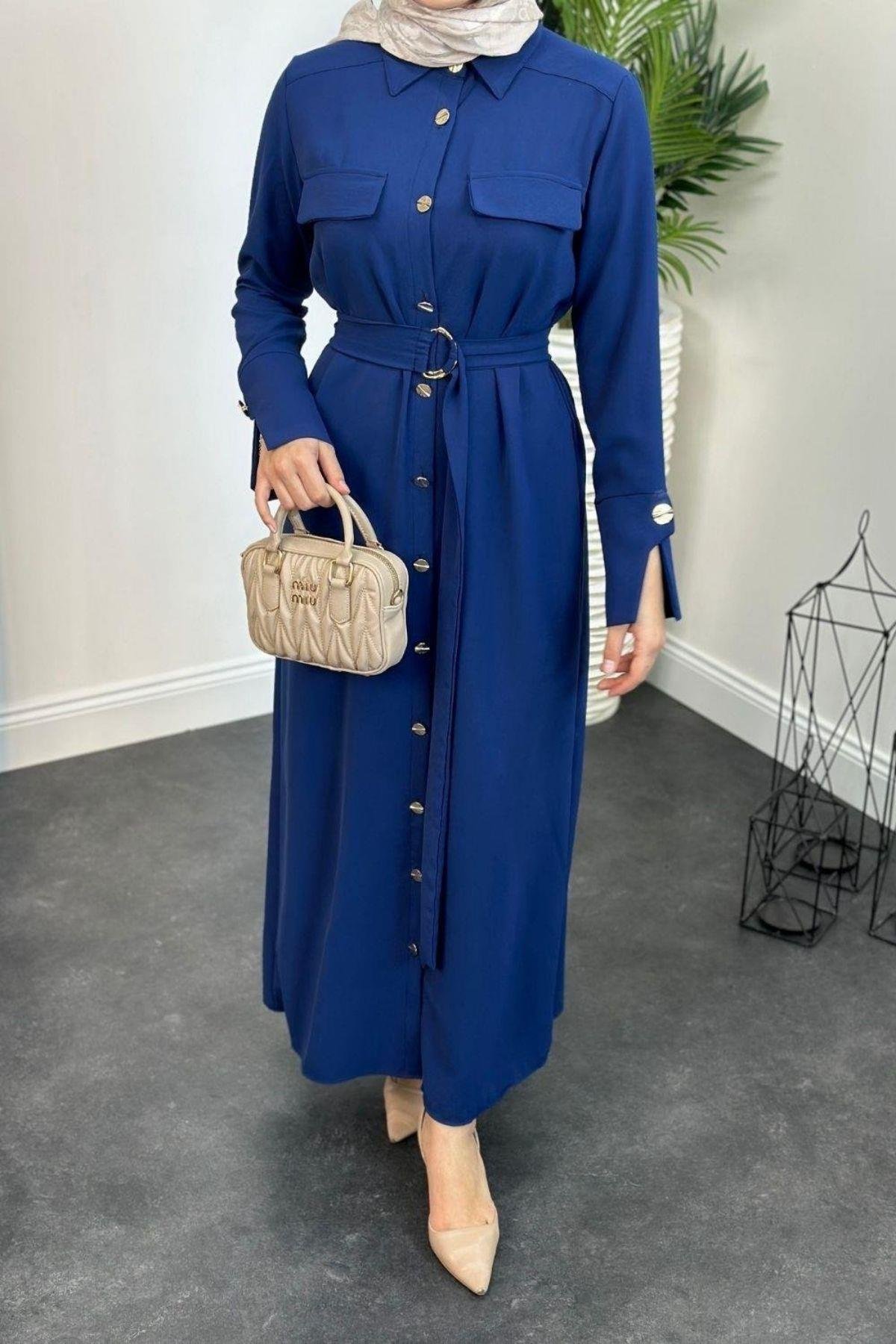 Zinnur Elbise Lacivert, Fiyatları 