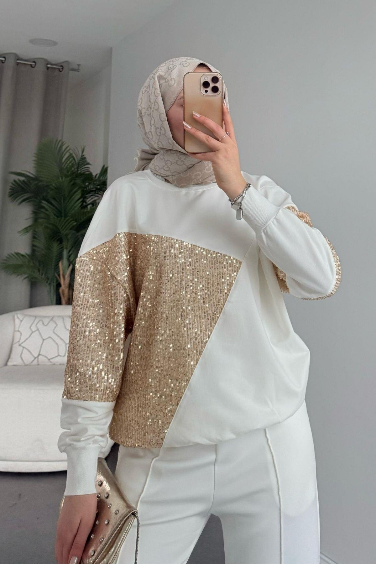 Zra Payet Sweat Beyaz, Fiyatları 