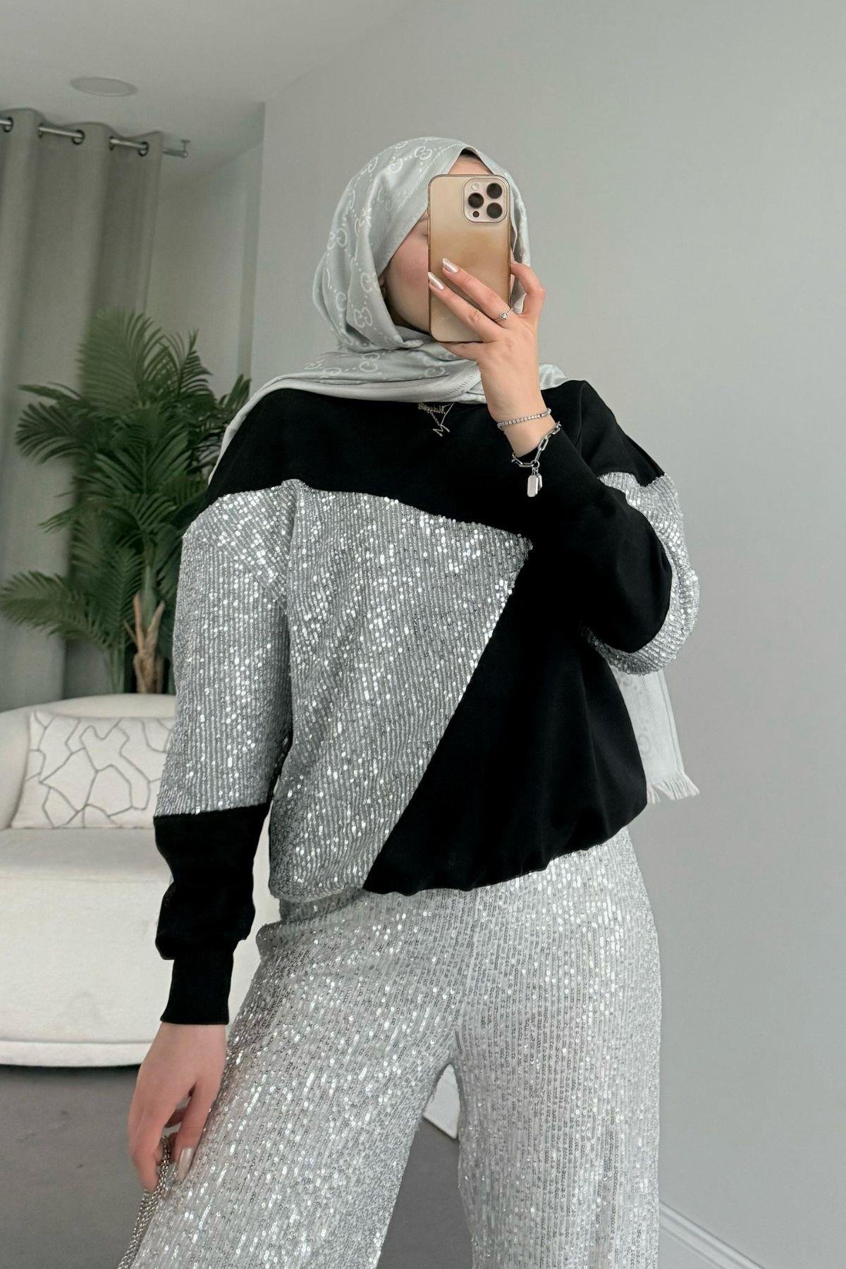 Zra Payet Sweat Siyah, Fiyatları 