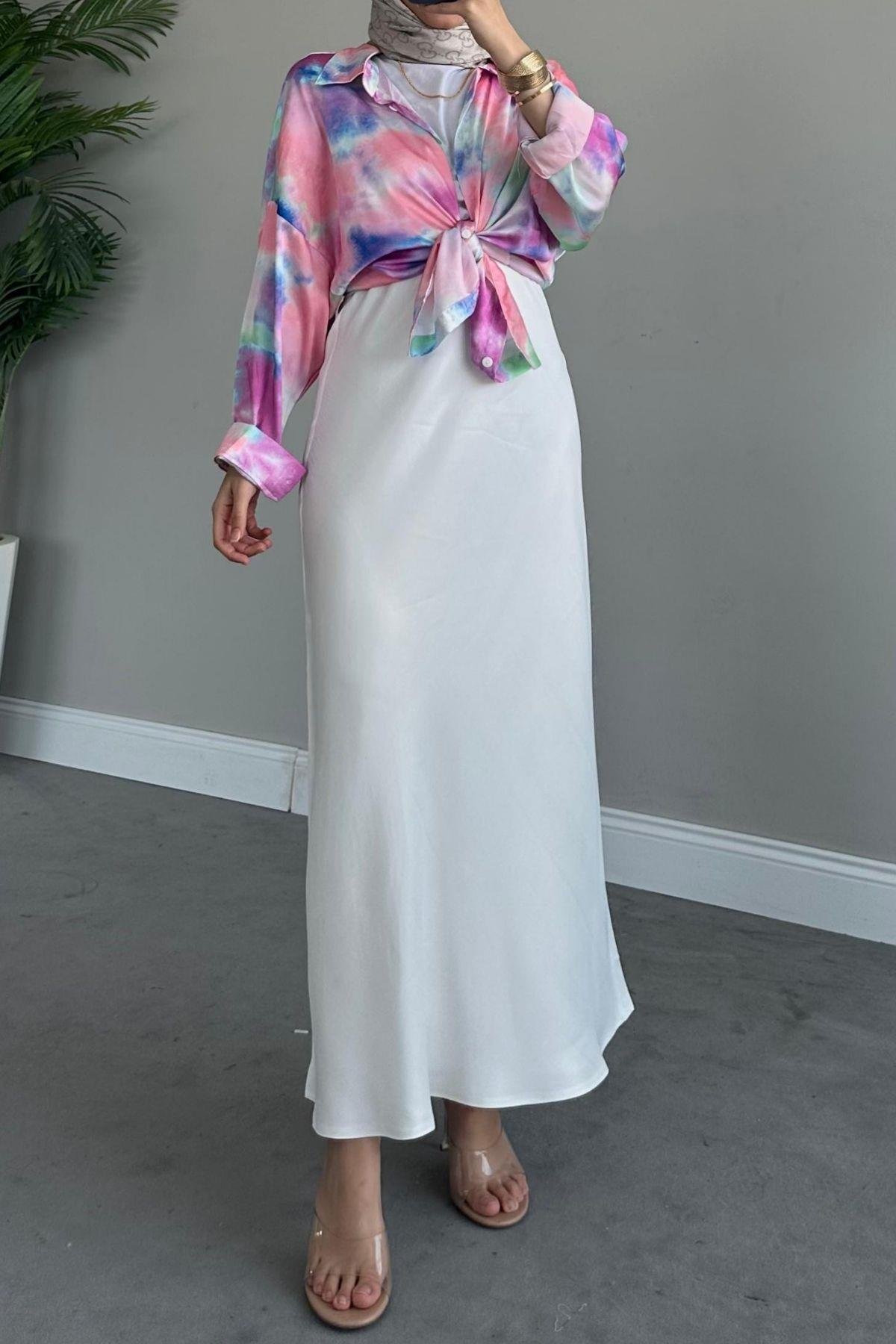 Zra Saten Etek Beyaz, Fiyatları 