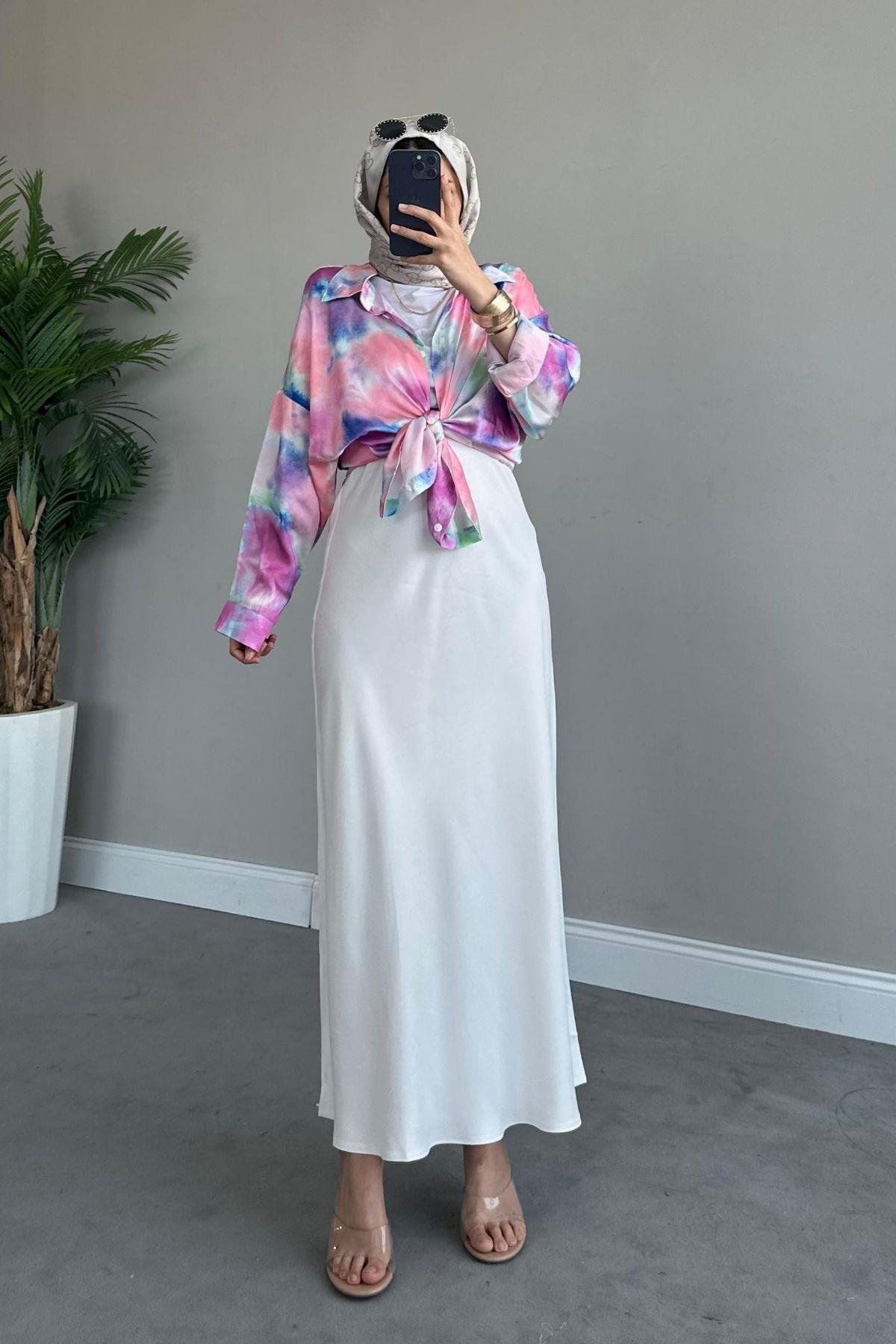 Zra Saten Etek Beyaz, Fiyatları 