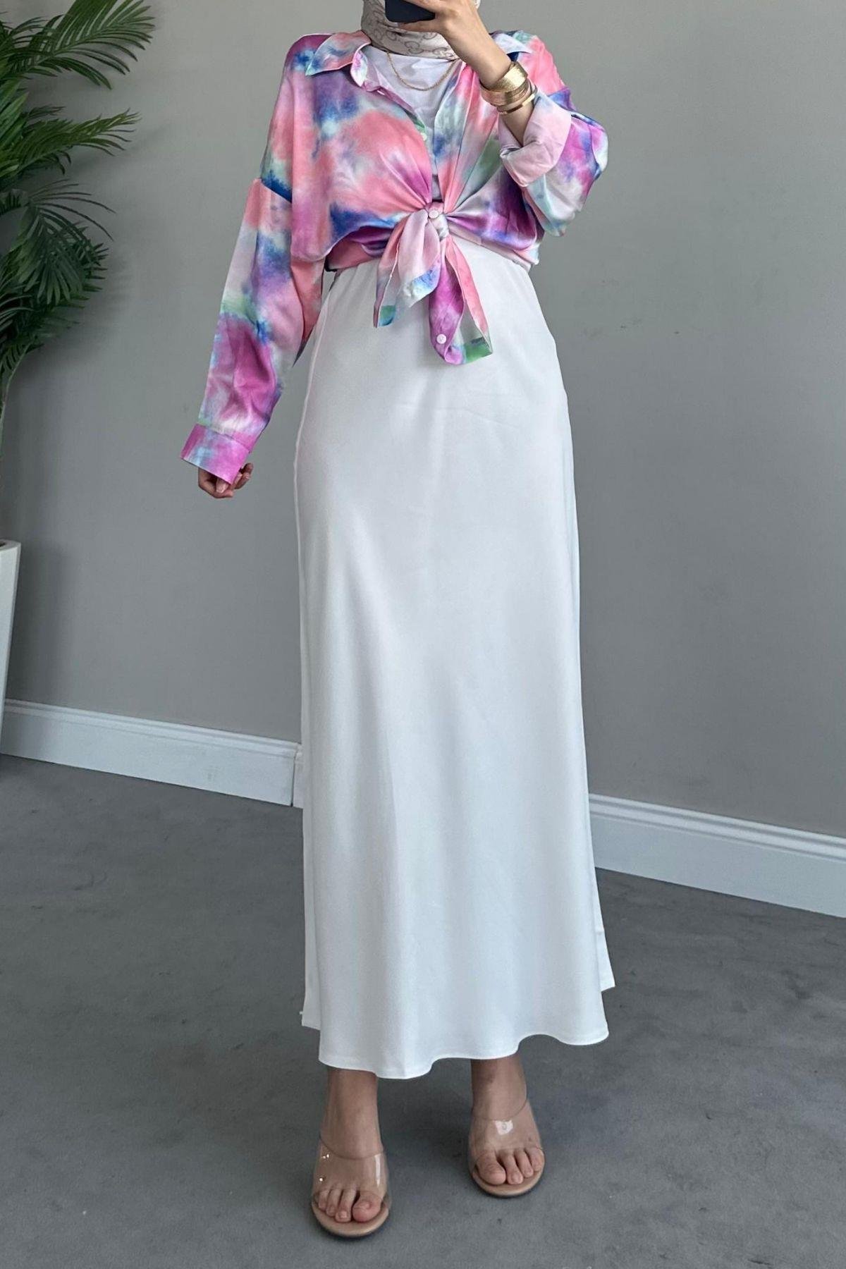 Zra Saten Etek Beyaz, Fiyatları 