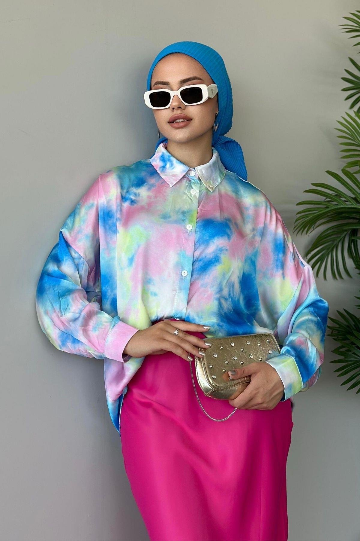 Zra Saten Etek Pembe, Fiyatları Haza Moda | Tesettür Giyim | Zra Saten Etek Pembe