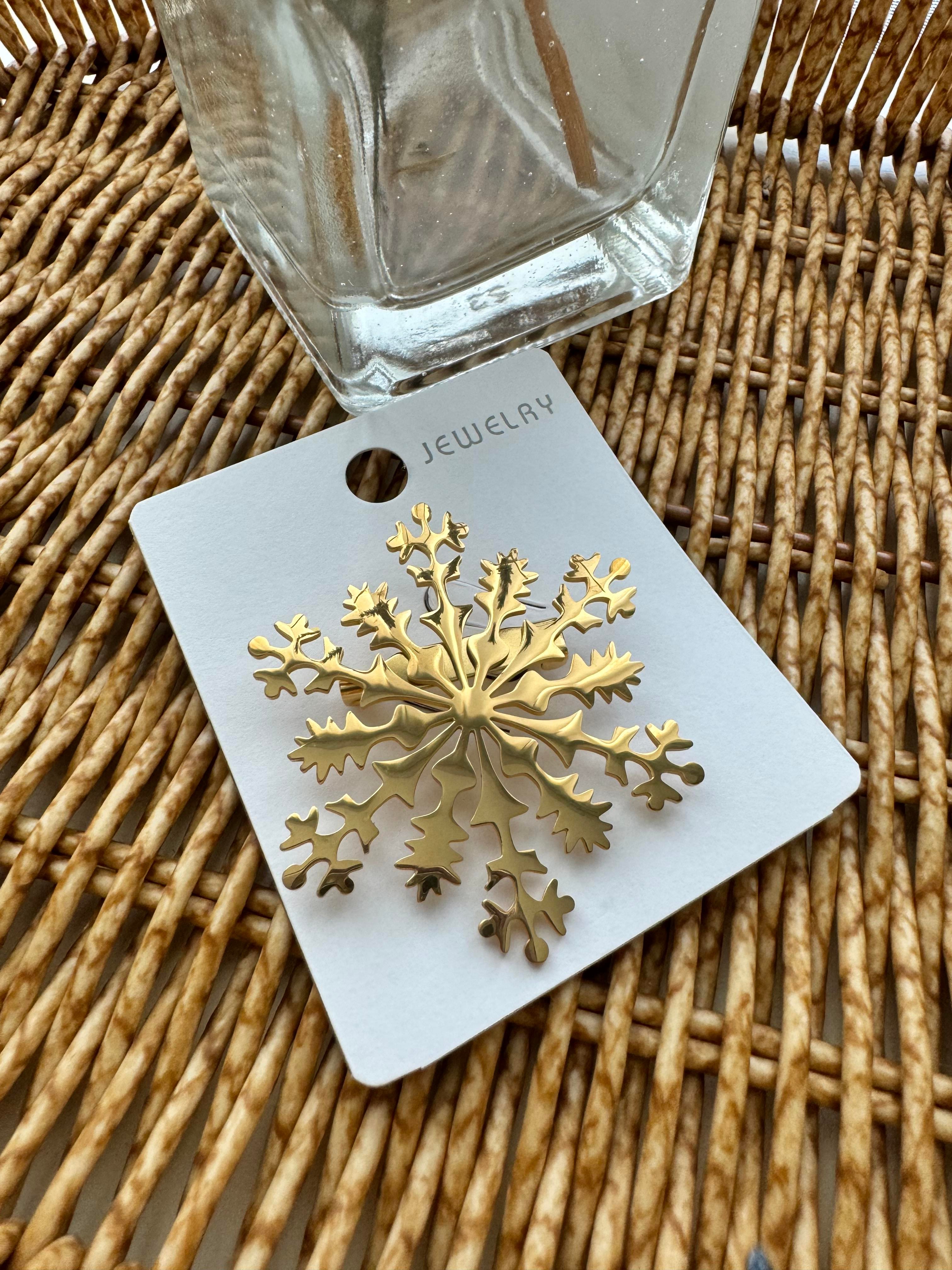 Çelik Kartanesi Broş