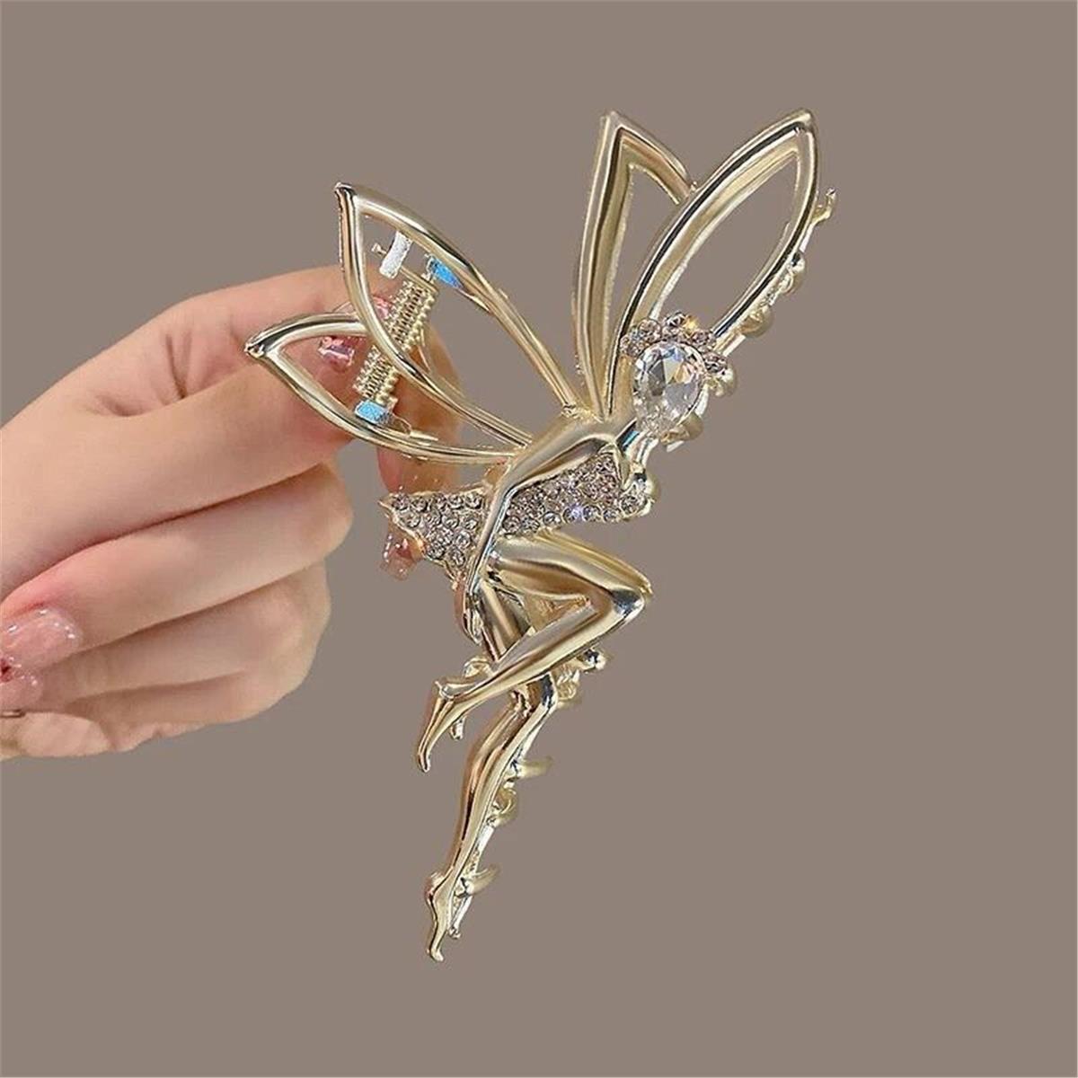 Gold Taşlı Fairy Tale Mandal Toka