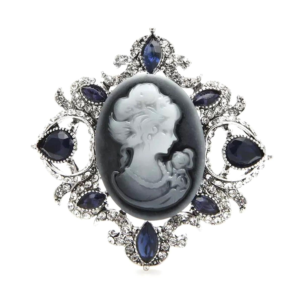 Lady Cameo Broş