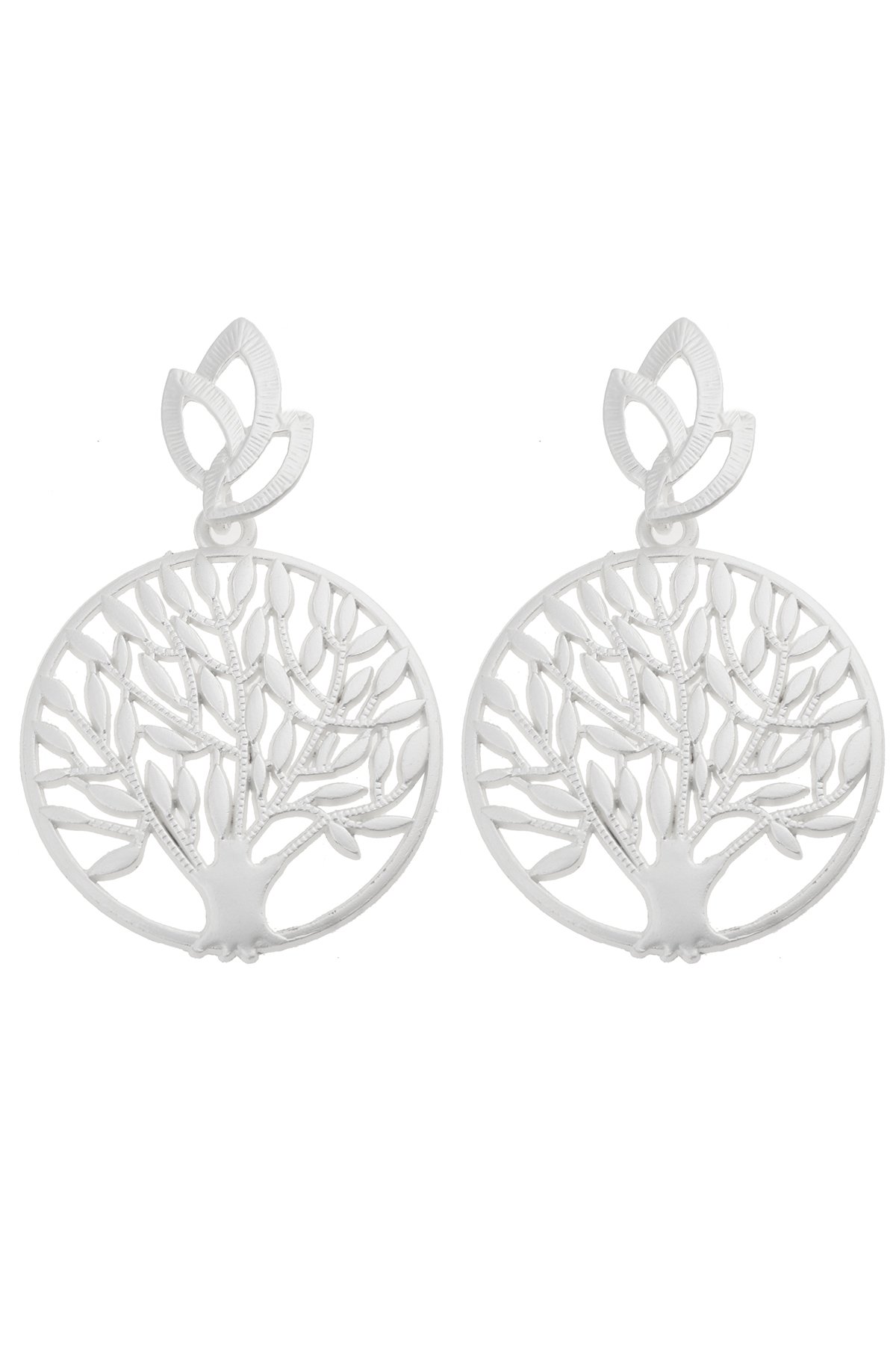 Silver Ağaç Küpe