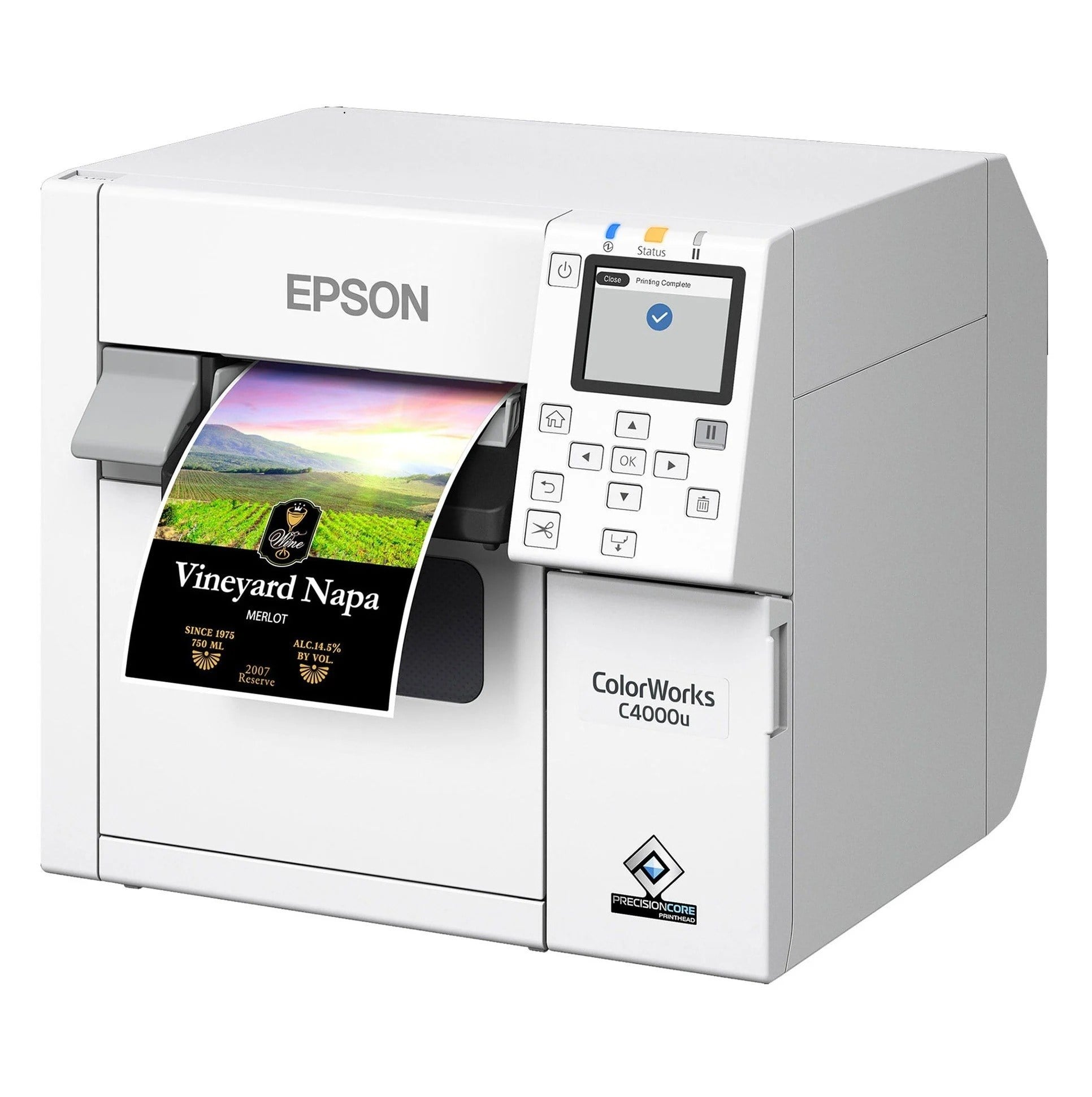 Epson YazıcılarEpsonEpson ColorWorks C4000 Inkjet Renkli Etiket Yazıcı