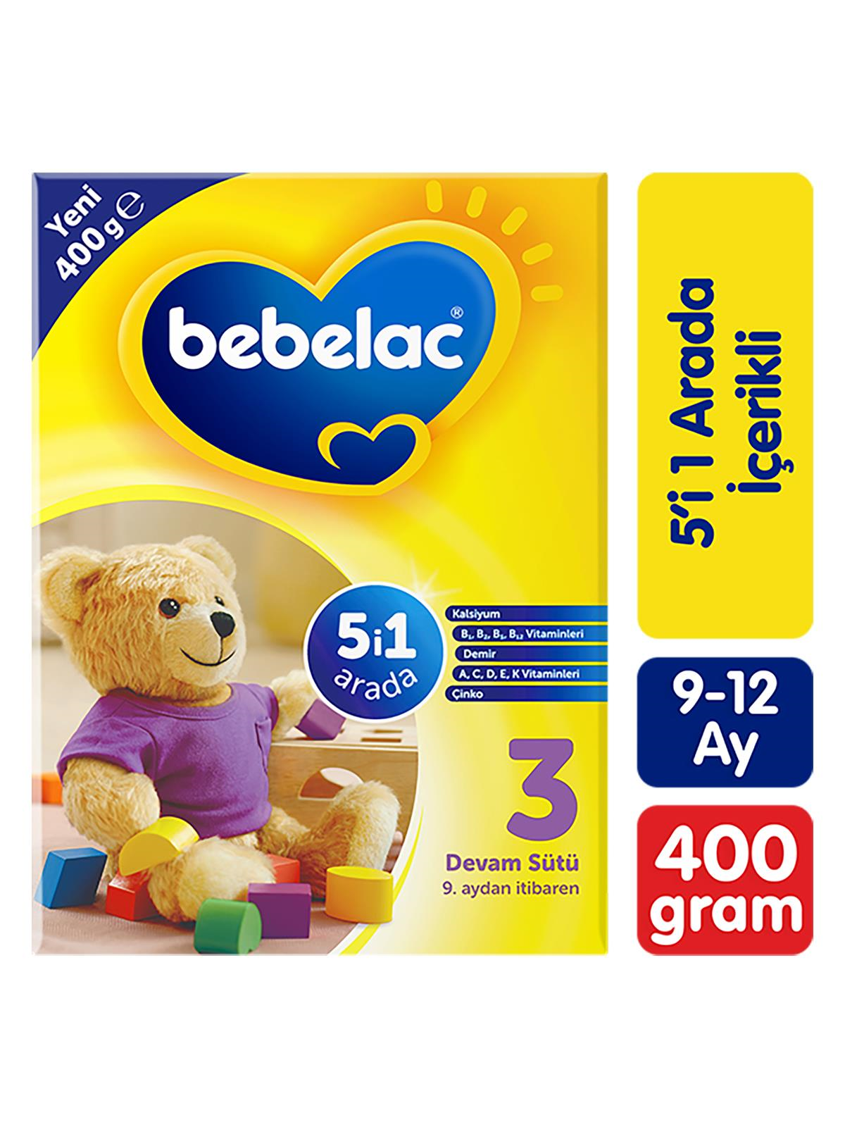 BEBELAC DEVAM SUTU 400 GR 3-NO
