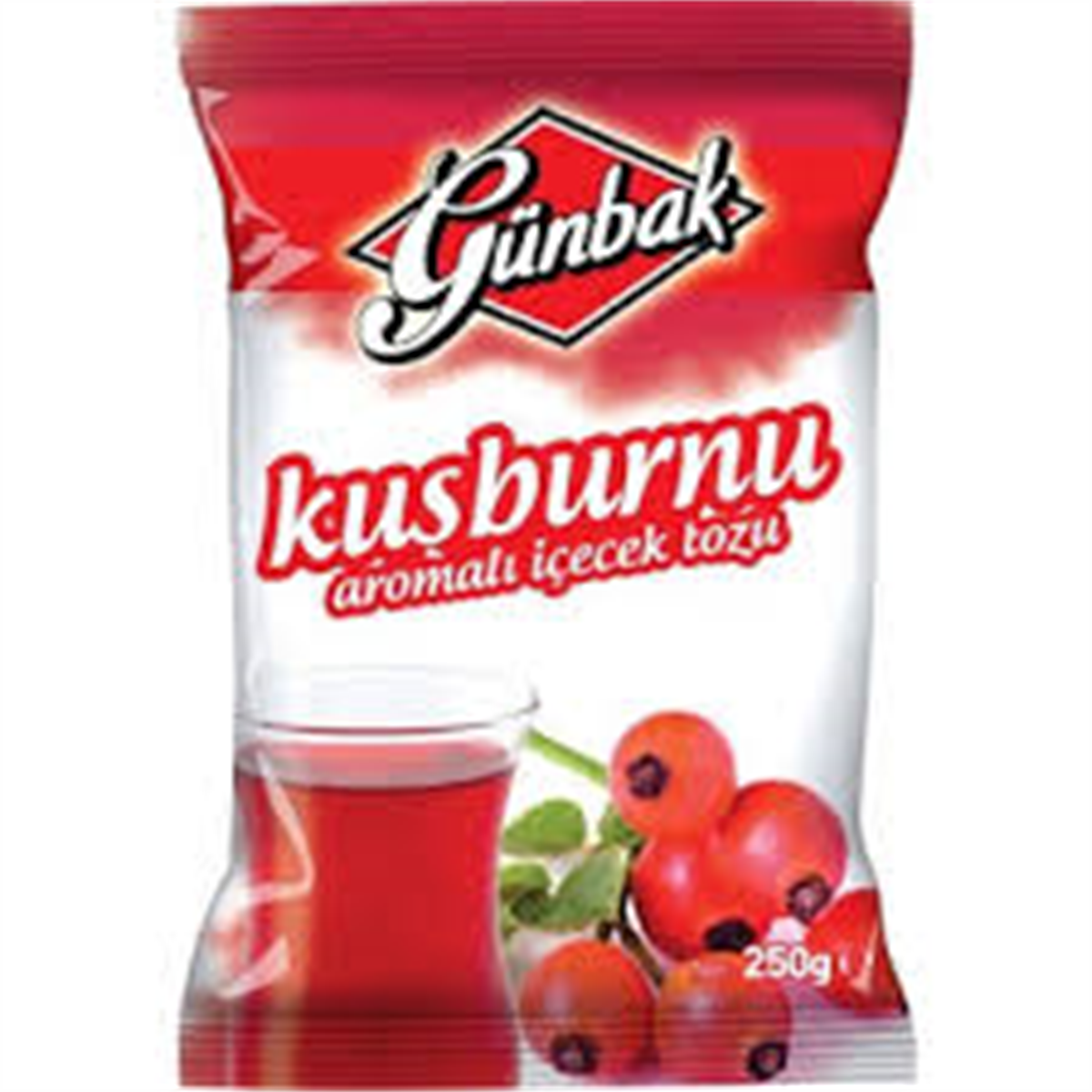 Günbak kuşburnu aromalı içecek 250 gr