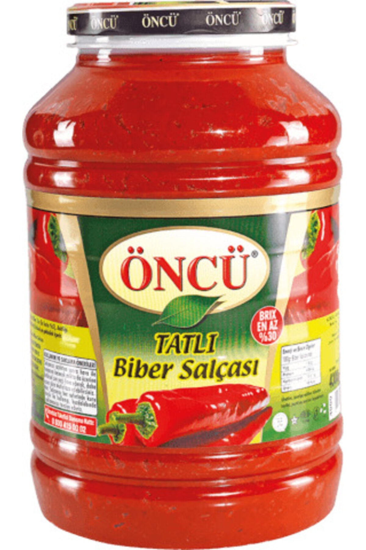 ÖNCÜ BİBER SALÇASI TATLI 4300 GR 