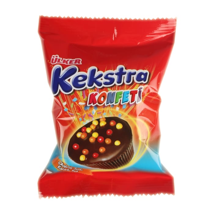 ULKER KEKSTRA KONFETI KAKAOLU 77408