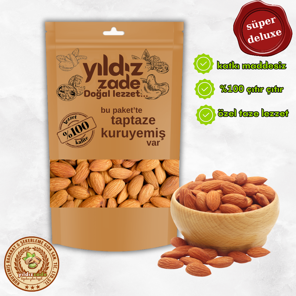 yıldızzade badem içi süper deluxe